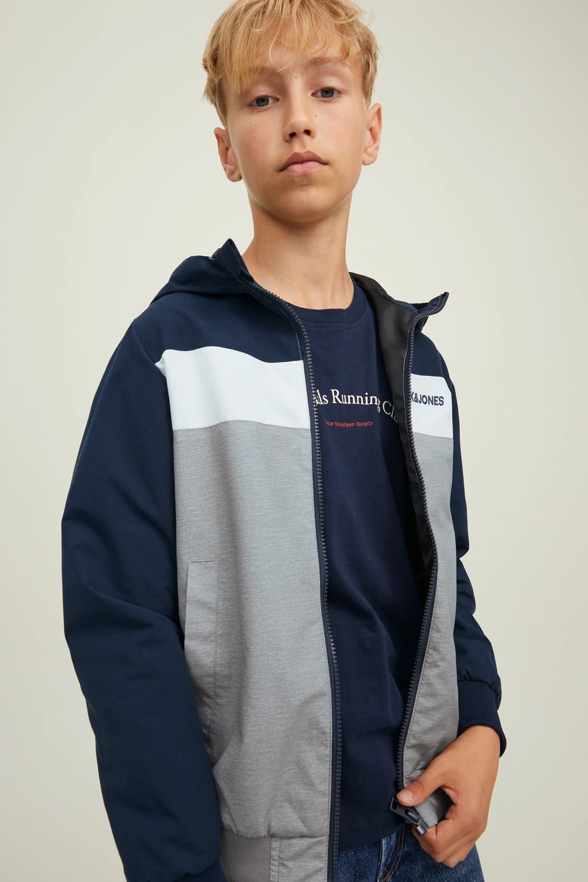 Jack & Jones Çocuk Jjerush Ceket 12200453 Lacivert
