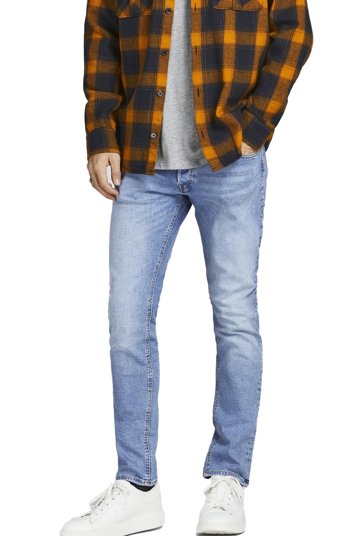 Jack & Jones Glenn Original Slim Fit Erkek Jeans 12203510 Mavi