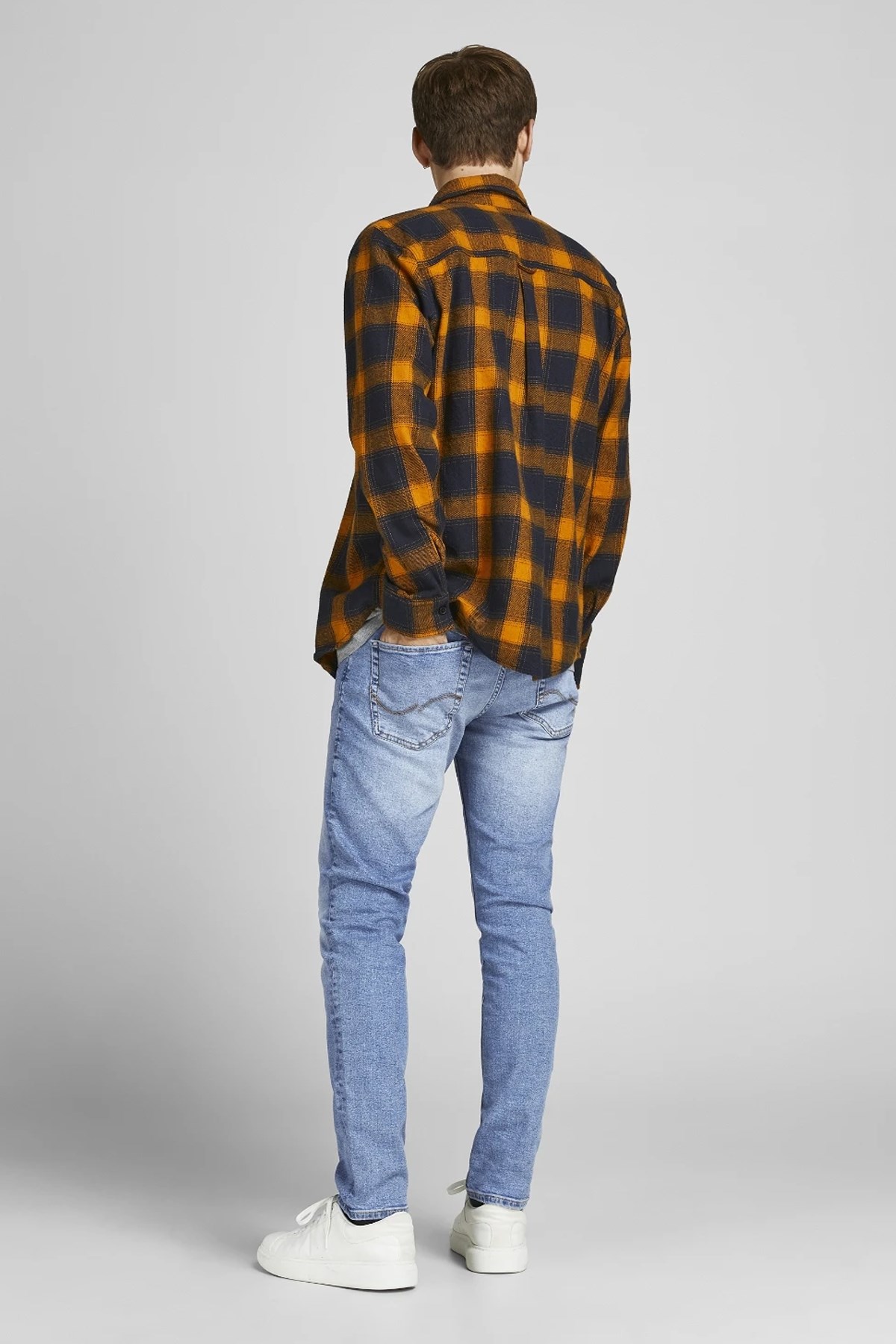 Jack & Jones Glenn Original Slim Fit Erkek Jeans 12203510 Mavi