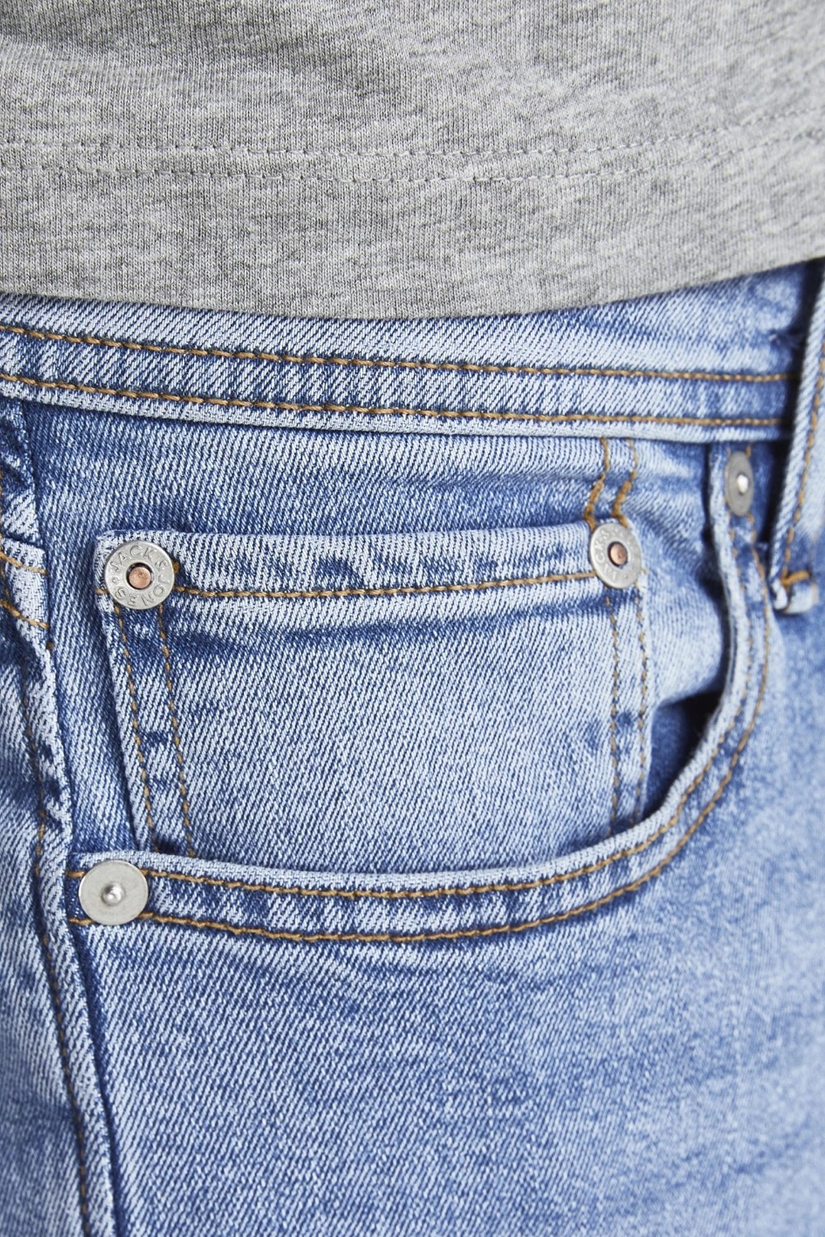 Jack & Jones Glenn Original Slim Fit Erkek Jeans 12203510 Mavi