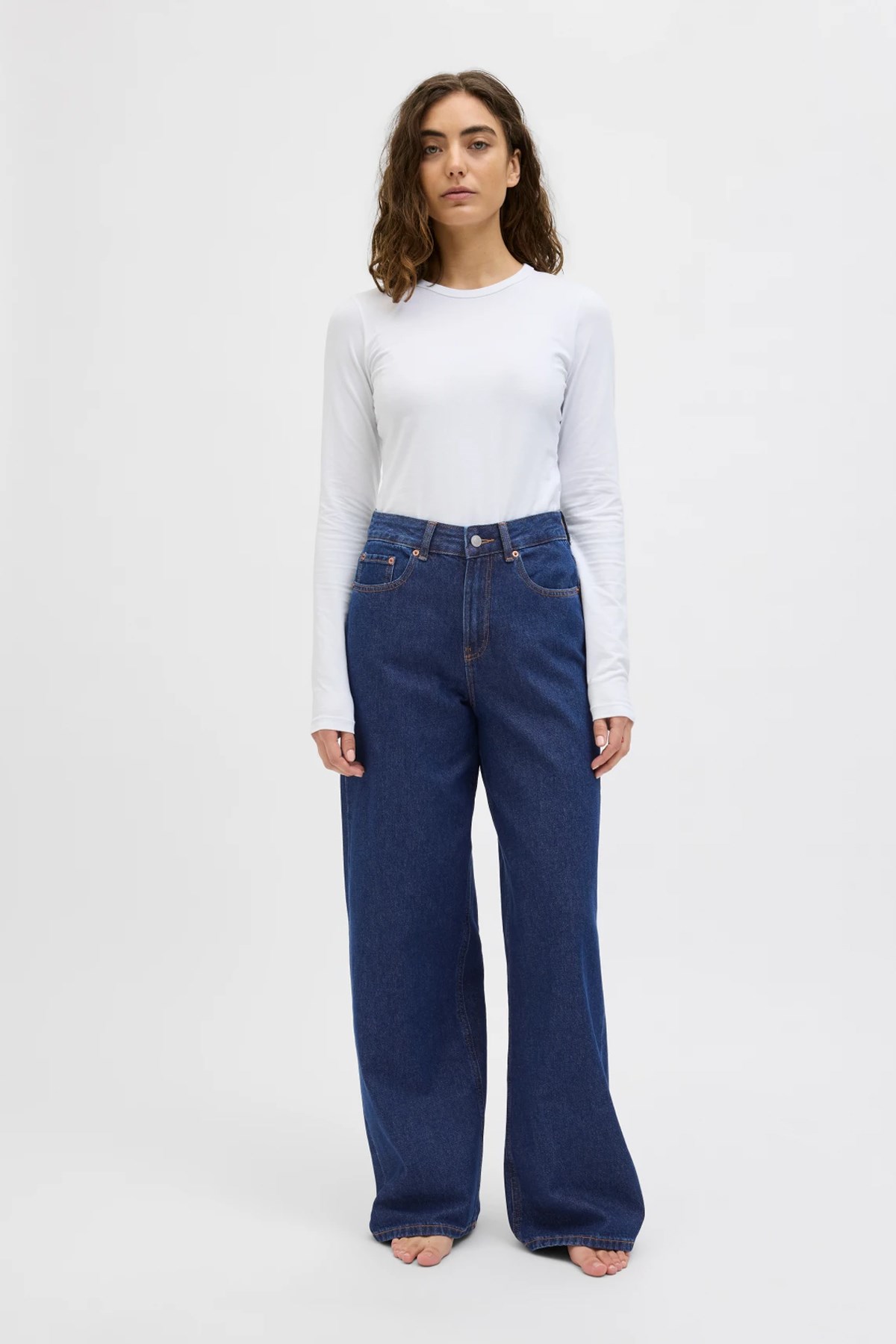 Jack & Jones Jxtokyo Kadın Jean Mavi