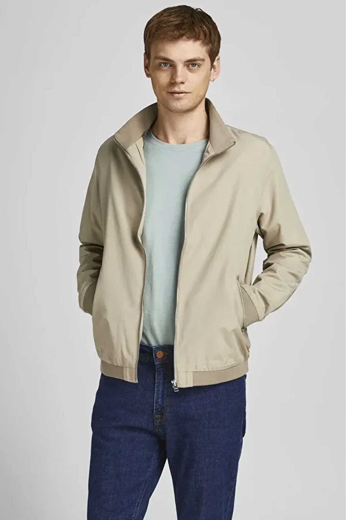 Jack & Jones Erkek Ceket 12204277 Krem