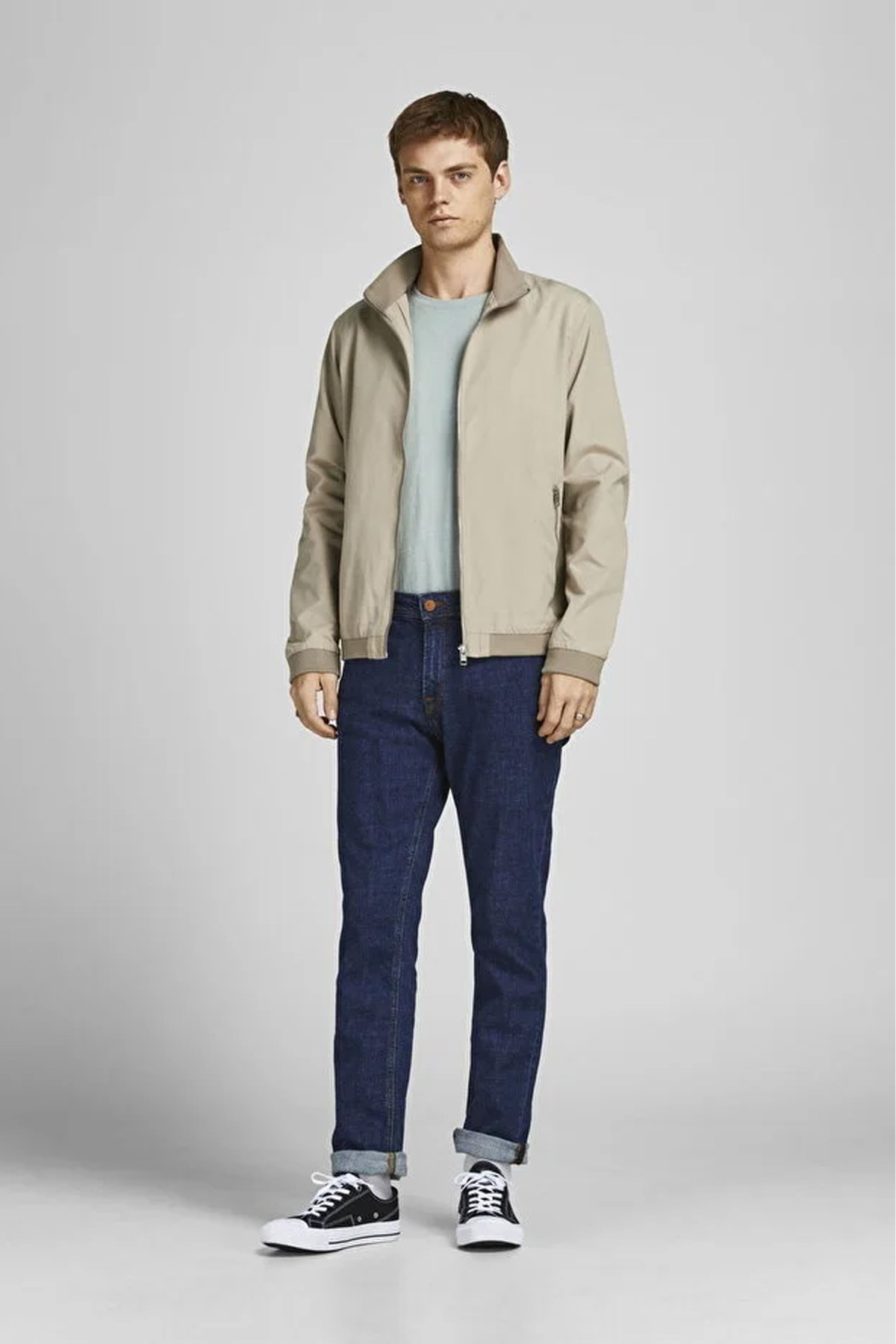 Jack & Jones Erkek Ceket 12204277 Krem