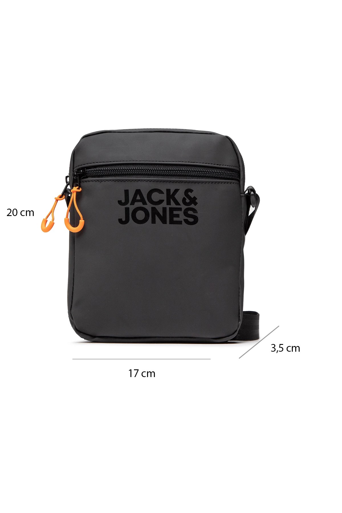 Jack & Jones Erkek Çapraz Çanta 12214859 Siyah