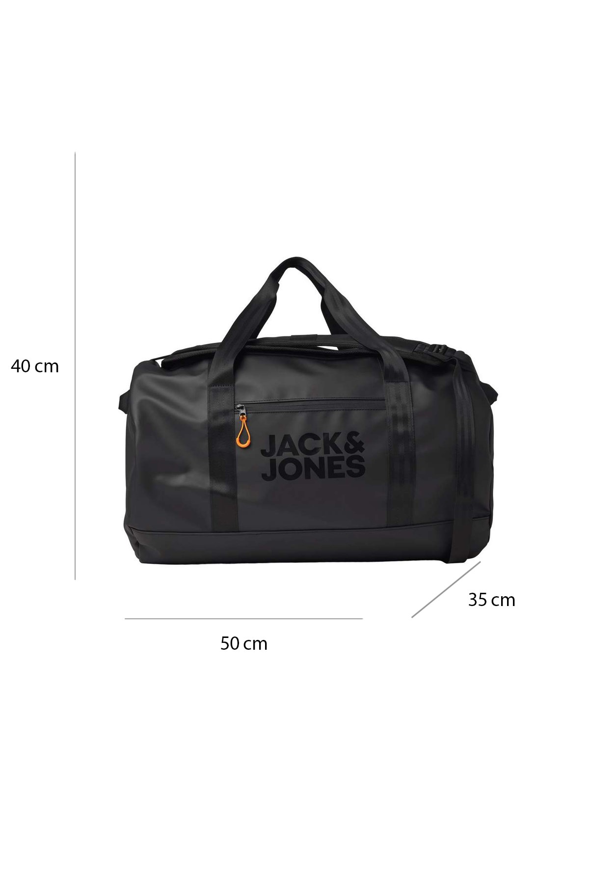 Jack & Jones Erkek Spor Çantası 12214860 Siyah