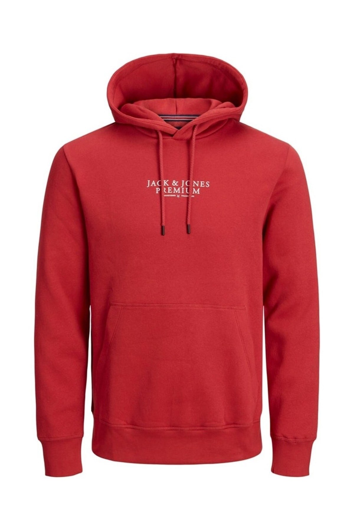Jack & Jones Jprbluarchie Erkek Sweatshirt 12216335 Kırmızı