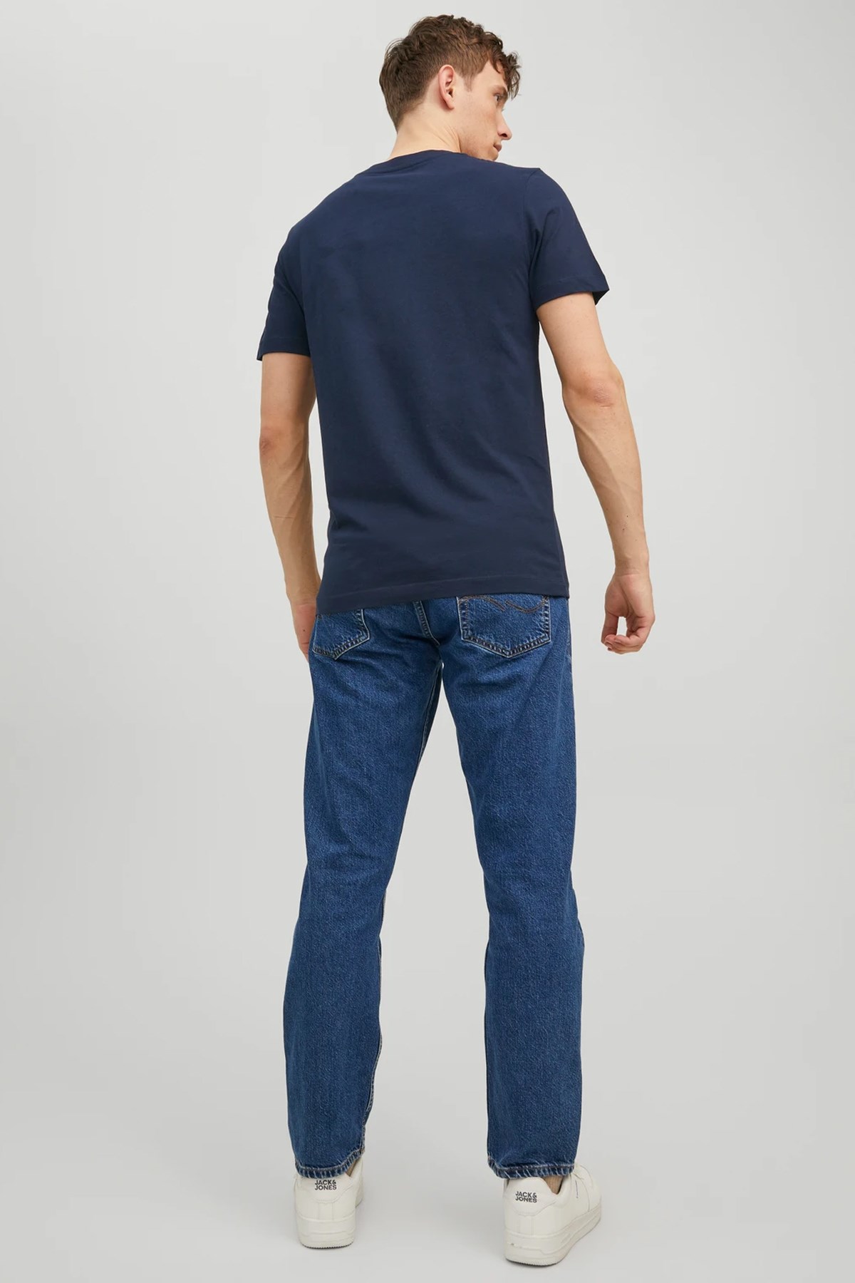 Jack & Jones Jprbluarchie Erkek Tişört 12217167 Lacivert