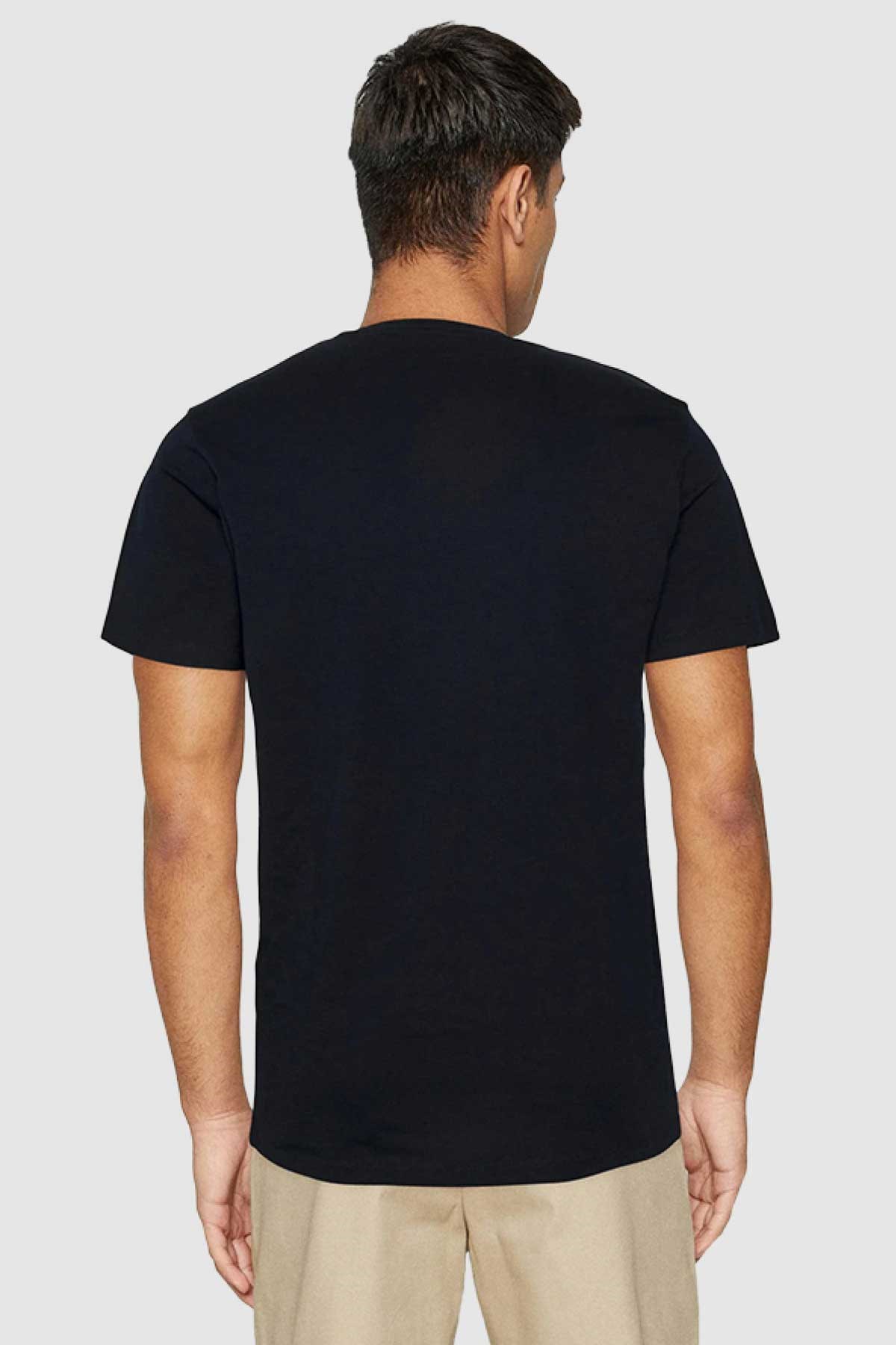 Jack & Jones Jjtravis Erkek Tişört 12221009 Lacivert