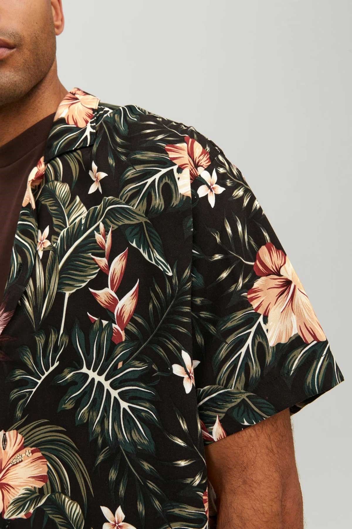 Jack & Jones Jjejeff Erkek Gömlek 12222898 Siyah