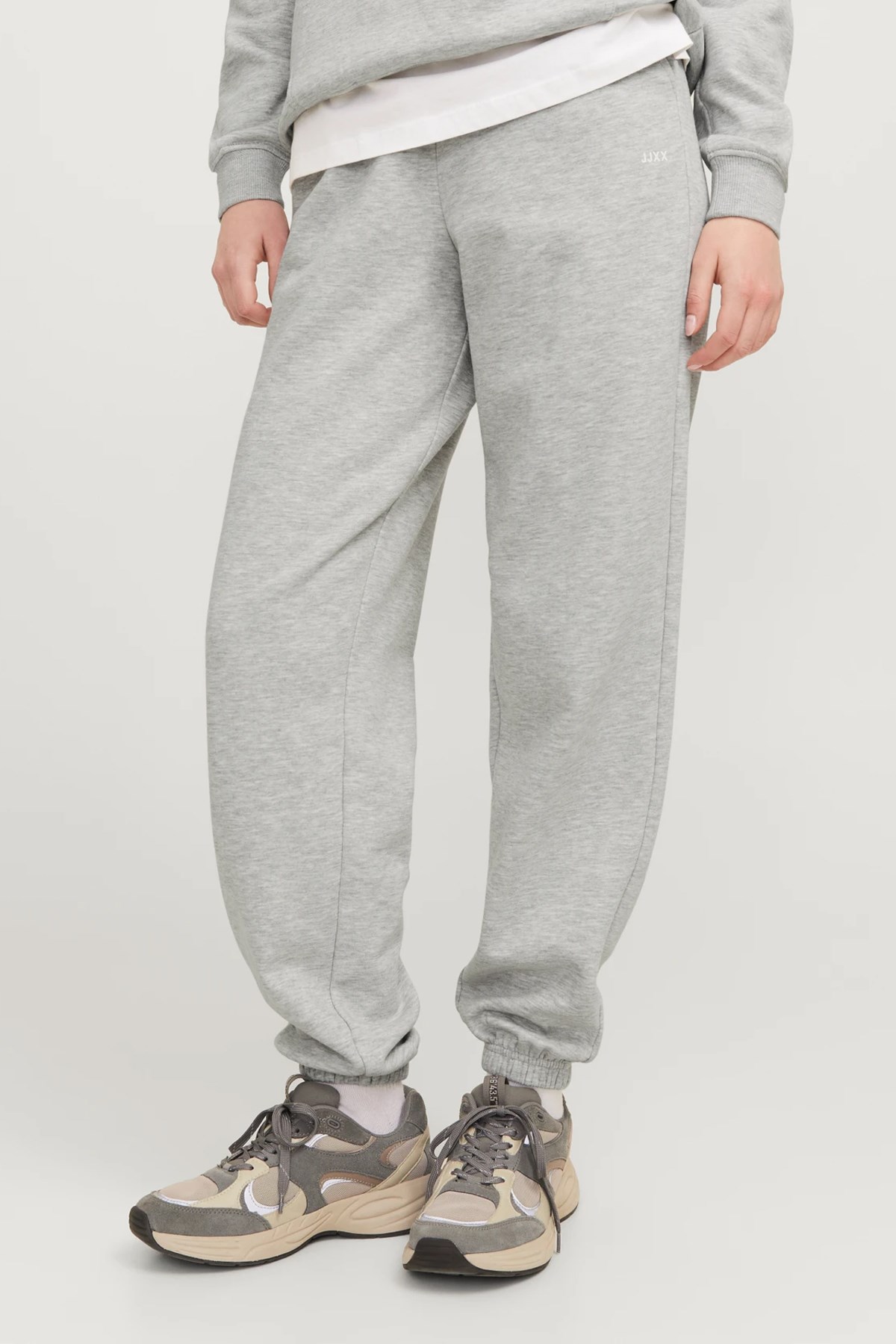 Jack & Jones Jxabbie Kadın Eşofman Altı Açık Gri