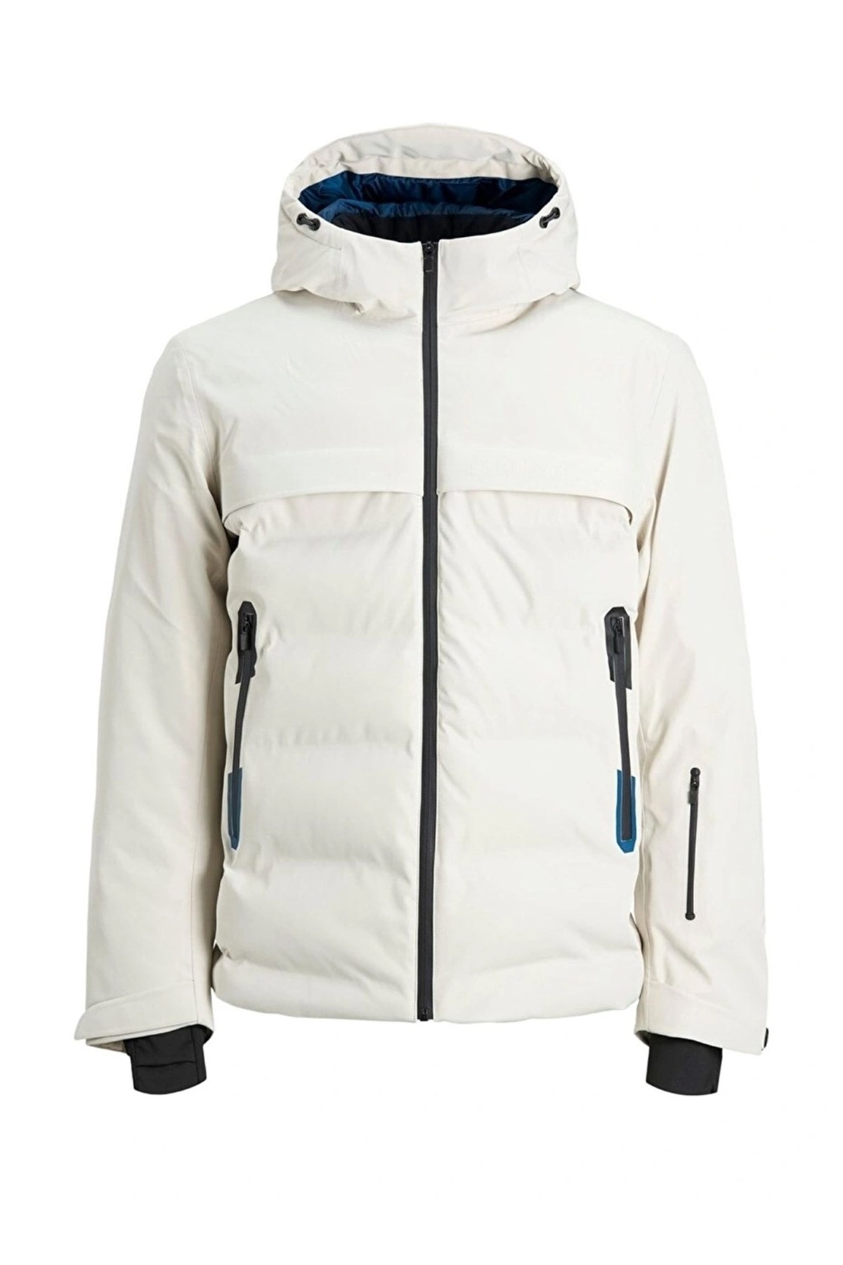 Jack & Jones Erkek Mont 12225287 Beyaz