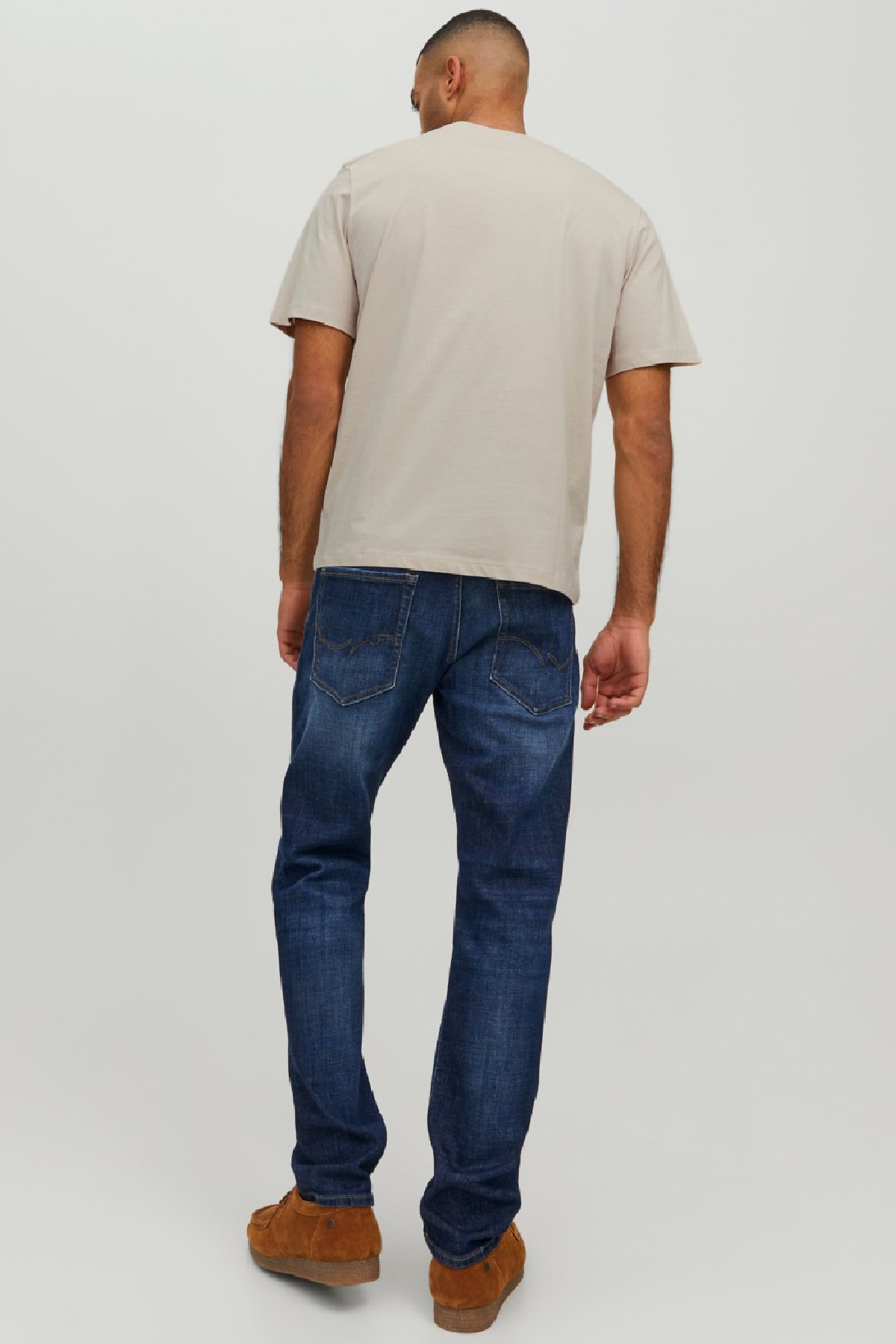 Jack & Jones Jorcodyy Erkek Tişört 12228542 Bej