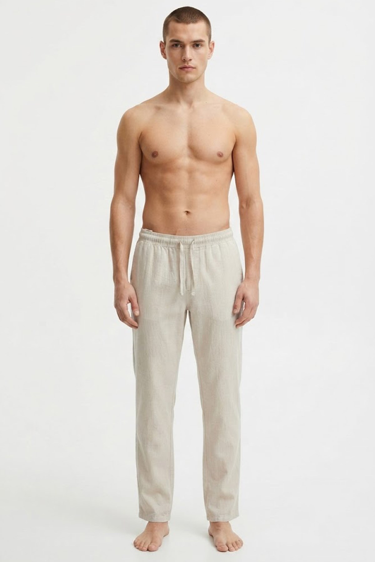 Jack & Jones Jpstace Breeze Erkek Chino Pantolon 12229699 Açık Kahverengi