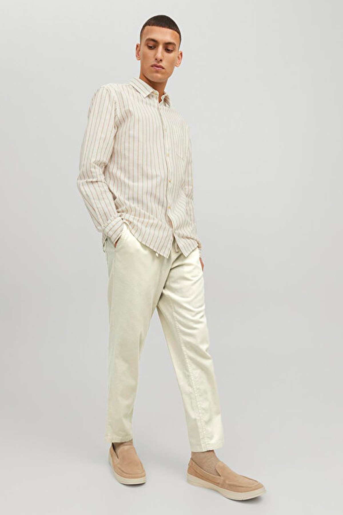 Jack & Jones Jpstace Breeze Erkek Chino Pantolon 12229699 Bej