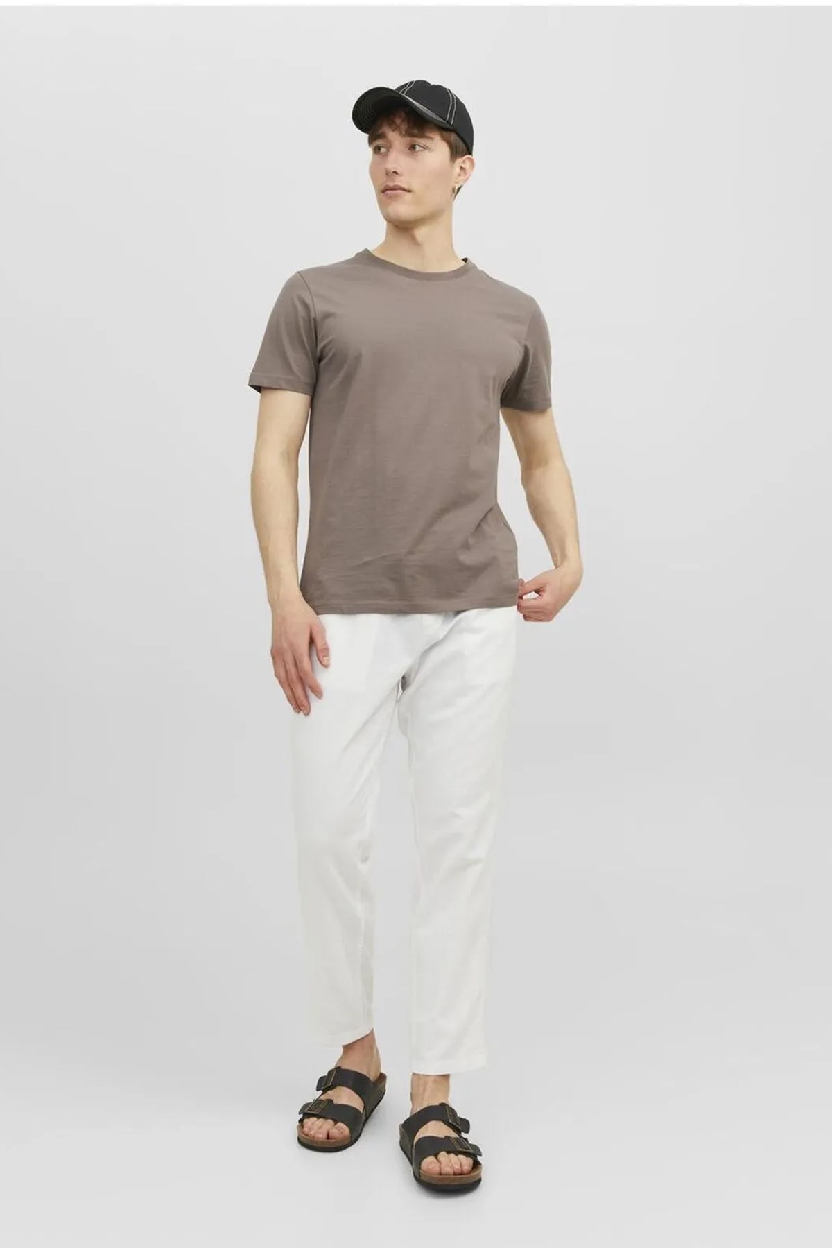 Jack & Jones Jpstace Breeze Erkek Chino Pantolon 12229699 Beyaz