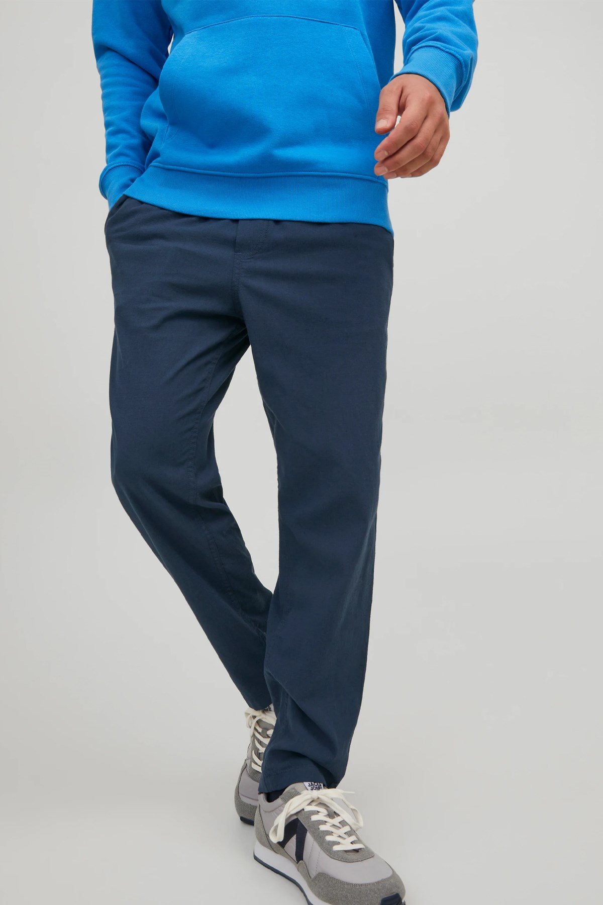 Jack & Jones Jpstace Breeze Erkek Chino Pantolon 12229699 Lacivert