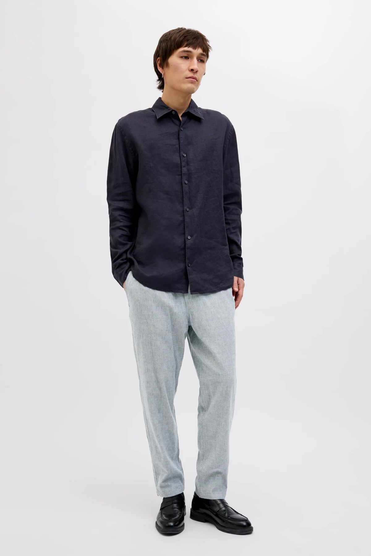 Jack & Jones Jpstace Breeze Erkek Chino Pantolon 12229699 Mavi