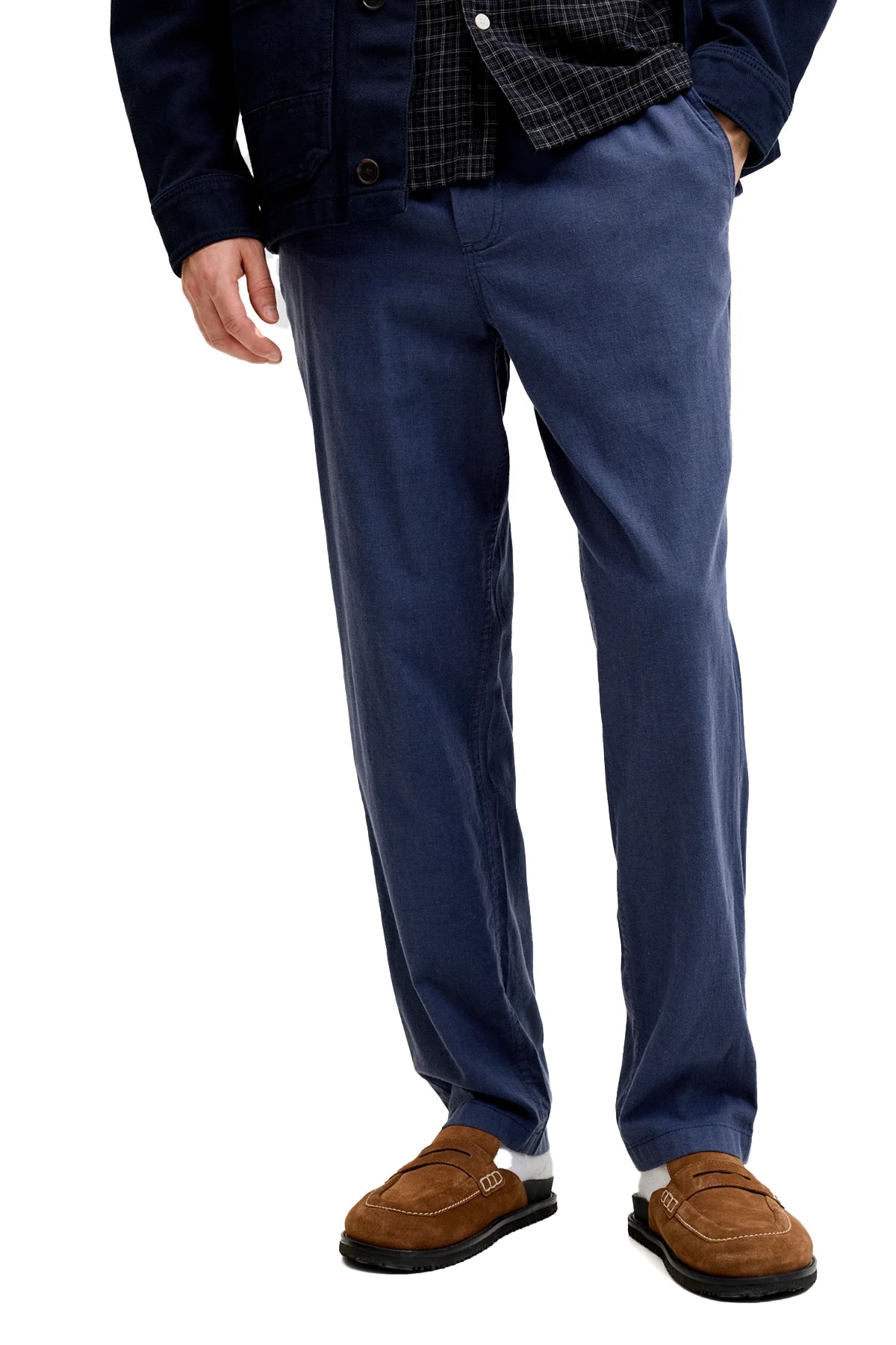 Jack & Jones Jpstace Breeze Erkek Chino Pantolon 12229699 Mavi