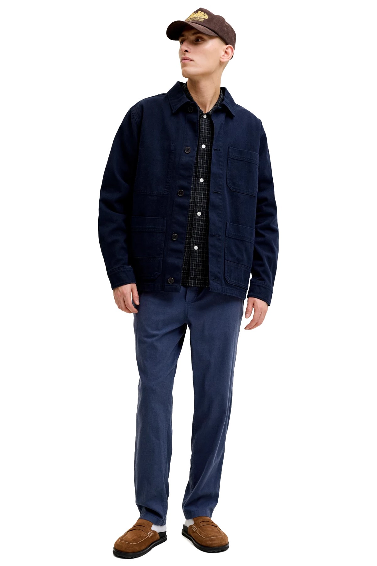 Jack & Jones Jpstace Breeze Erkek Chino Pantolon 12229699 Mavi