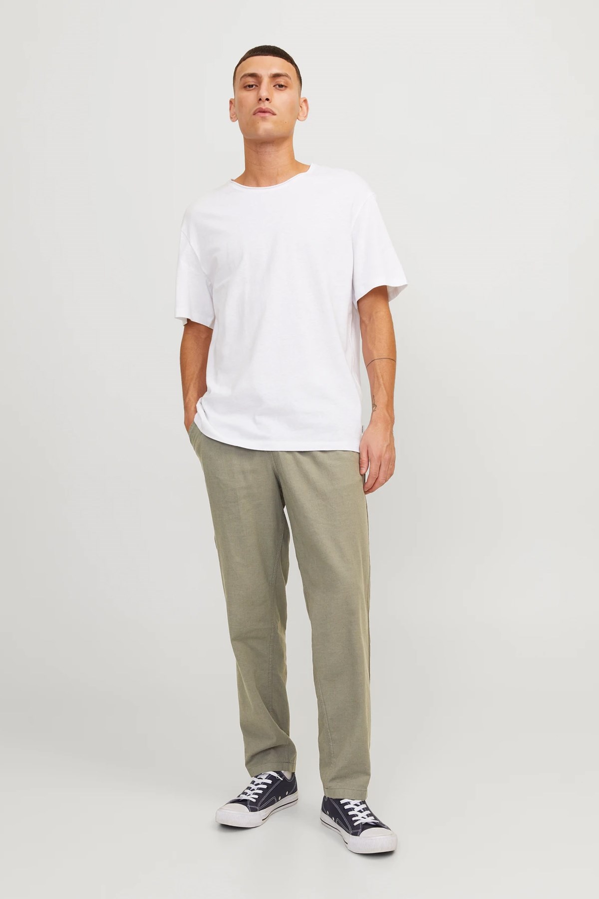 Jack & Jones Jpstace Breeze Erkek Chino Pantolon 12229699 Yeşil