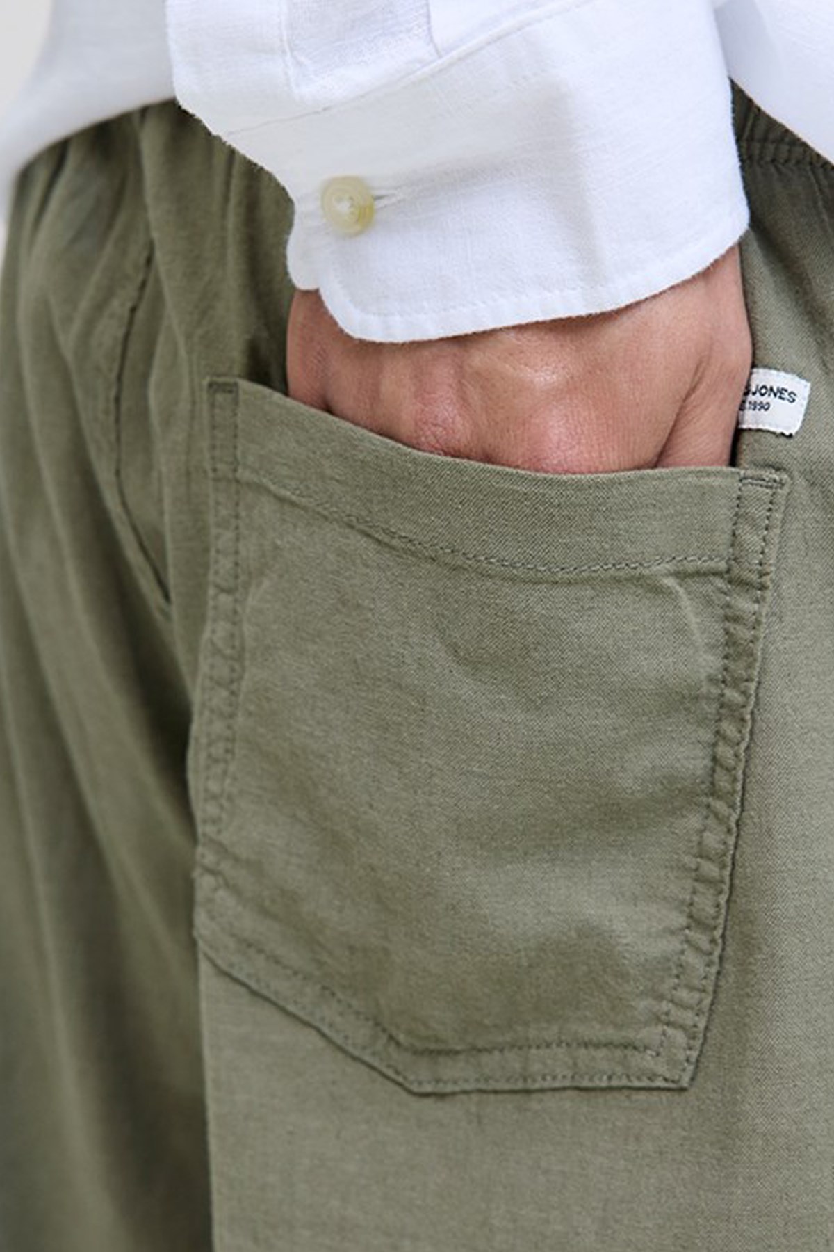 Jack & Jones Jpstace Breeze Erkek Chino Pantolon 12229699 Yeşil