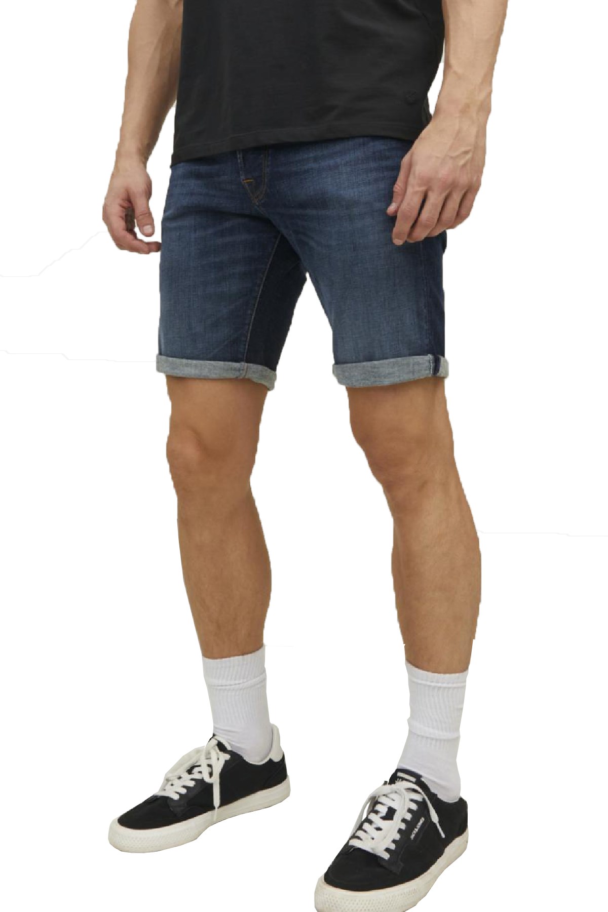 Jack & Jones Jjirick Erkek Şort 12229830 Mavi