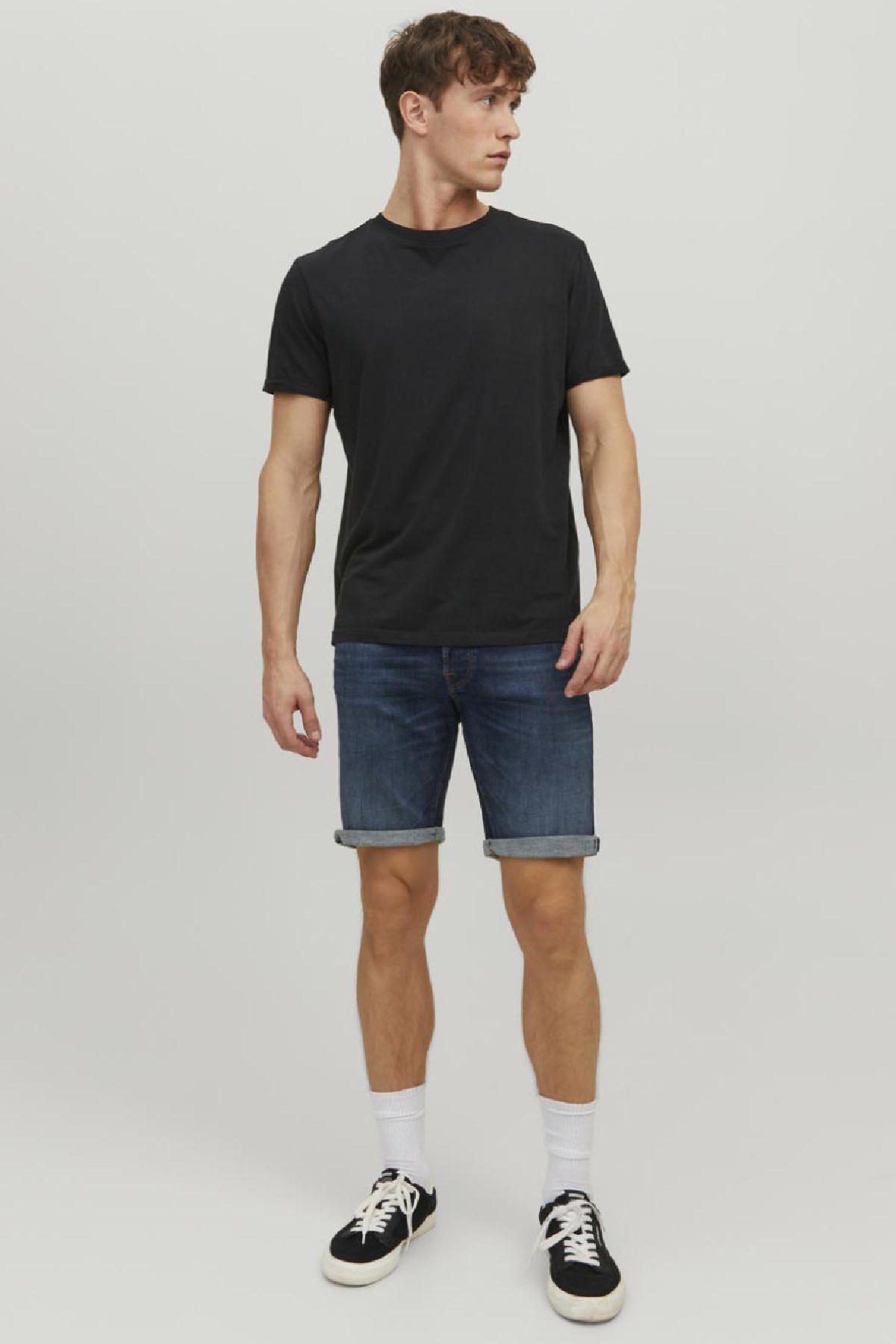 Jack & Jones Jjirick Erkek Şort 12229830 Mavi
