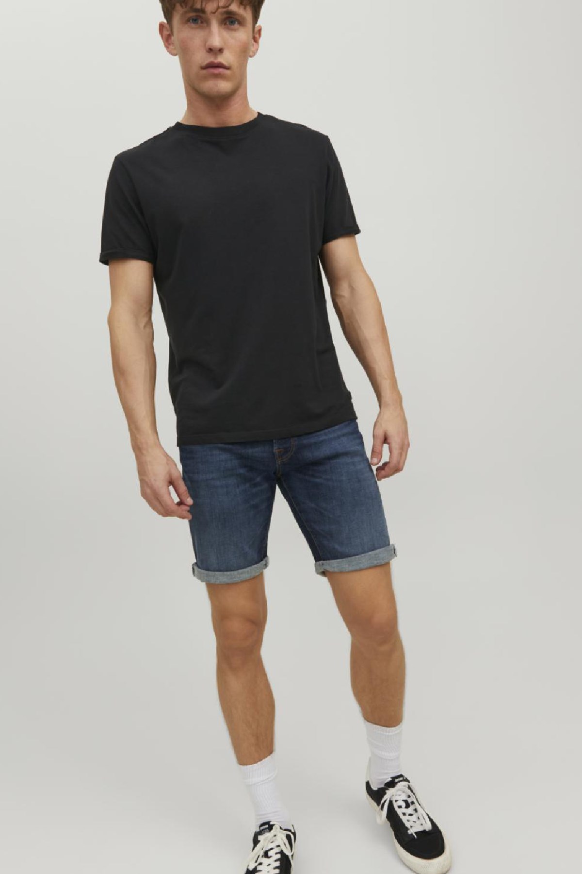 Jack & Jones Jjirick Erkek Şort 12229830 Mavi