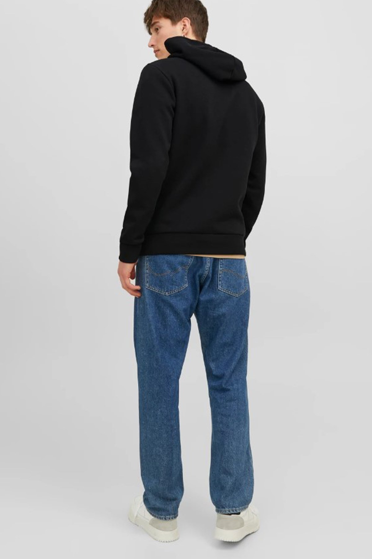 Jack & Jones Jjecorp Erkek Sweatshirt 12233599 Siyah
