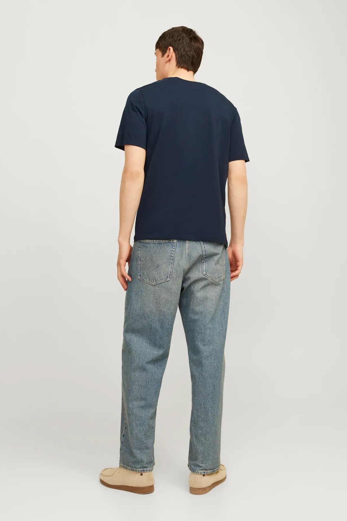 Jack & Jones Erkek Tişört 12233999 Lacivert