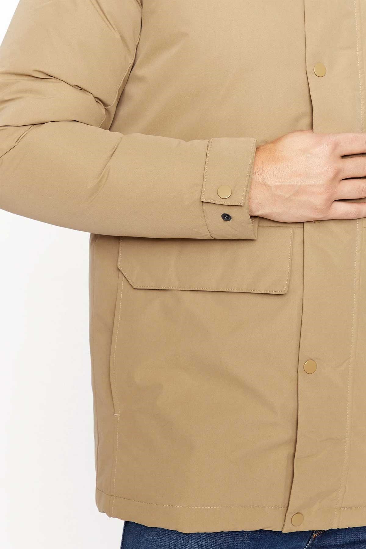 Jack & Jones Jjchamp Erkek Parka 12236015 Bej