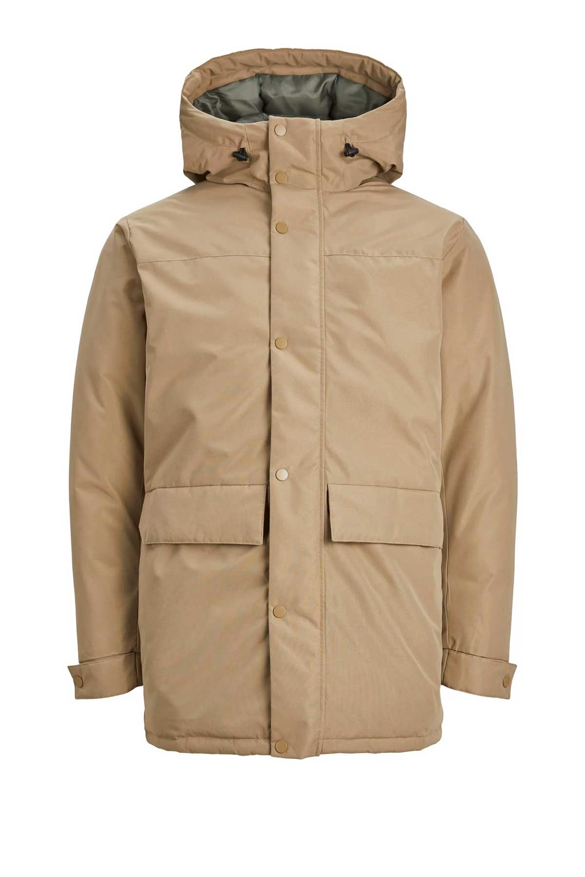 Jack & Jones Jjchamp Erkek Parka 12236015 Bej
