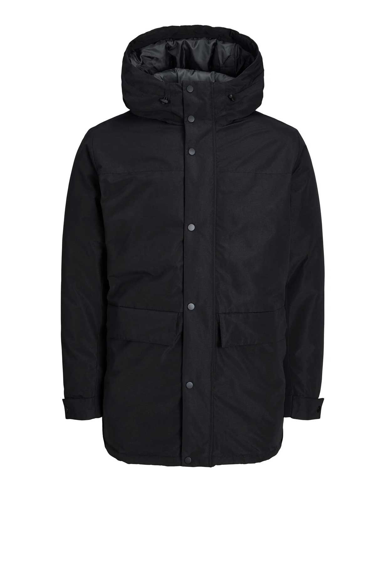 Jack & Jones Jjchamp Erkek Parka 12236015 Siyah