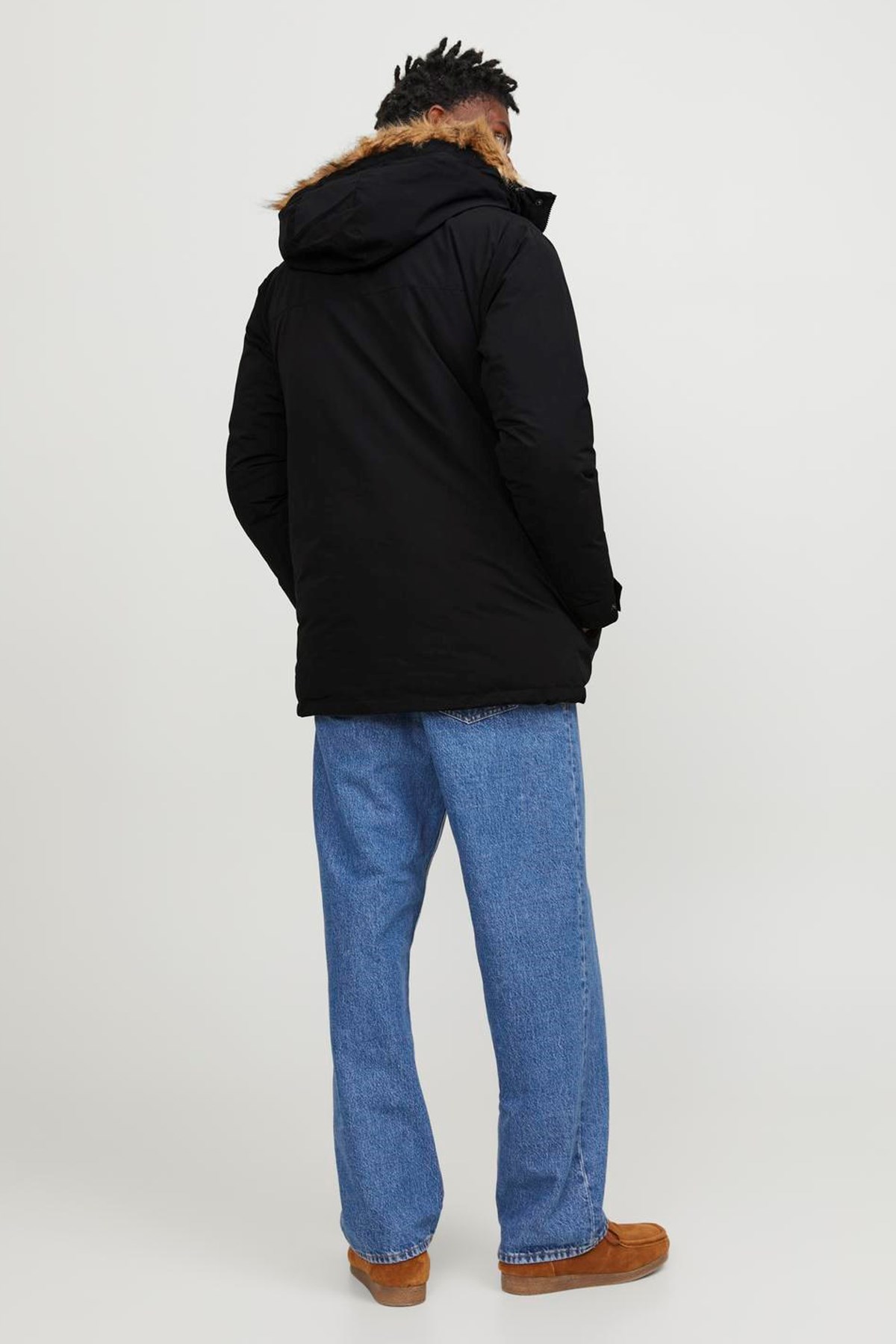 Jack & Jones Jjchamp Erkek Parka 12236096 Siyah