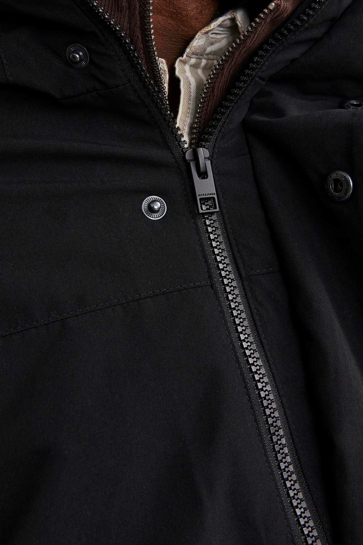 Jack & Jones Jjchamp Erkek Parka 12236096 Siyah