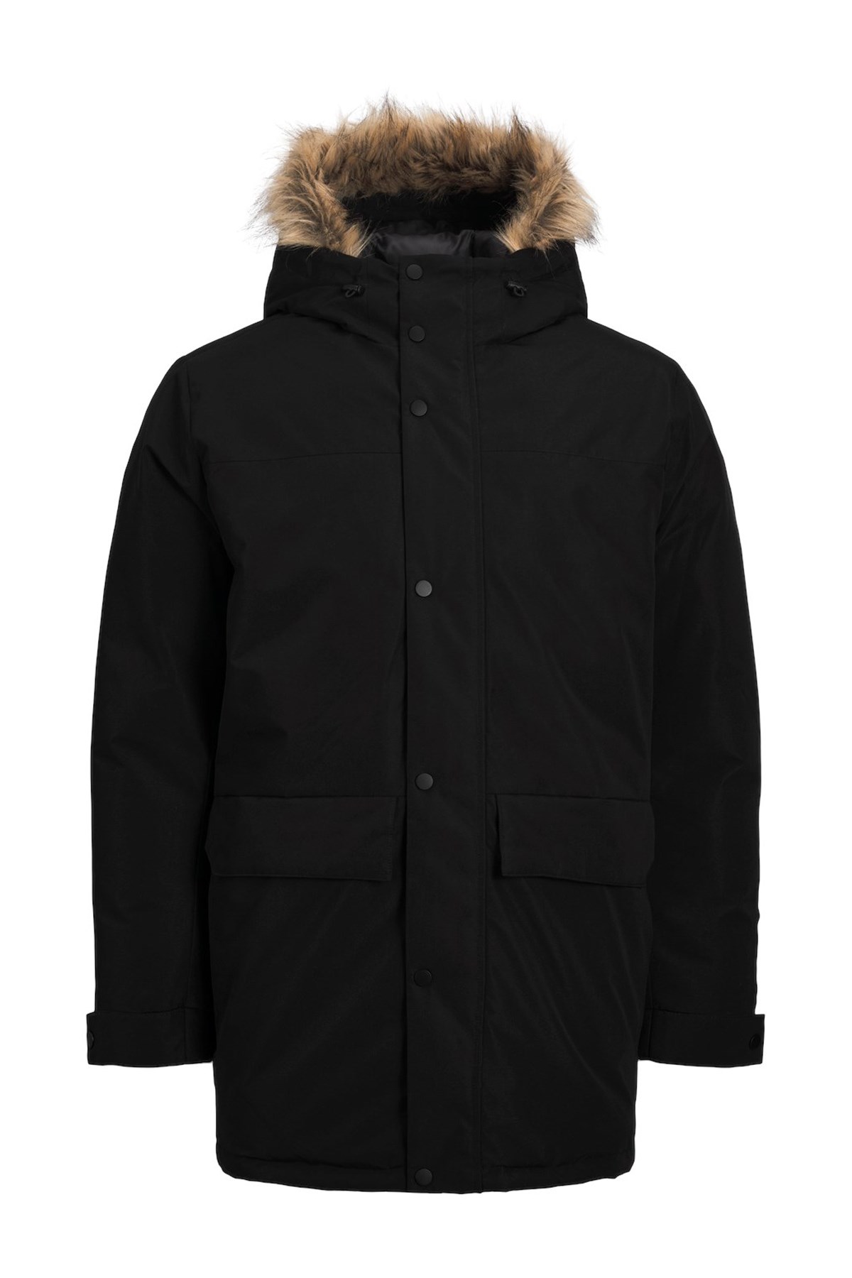 Jack & Jones Jjchamp Erkek Parka 12236096 Siyah