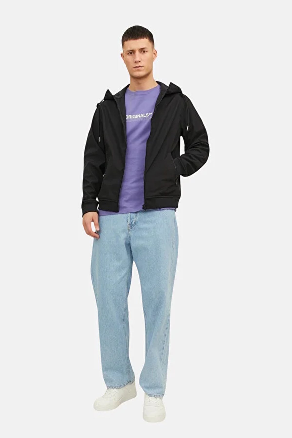 Jack & Jones Jjebasic Softshell Erkek Ceket 12236300 Siyah