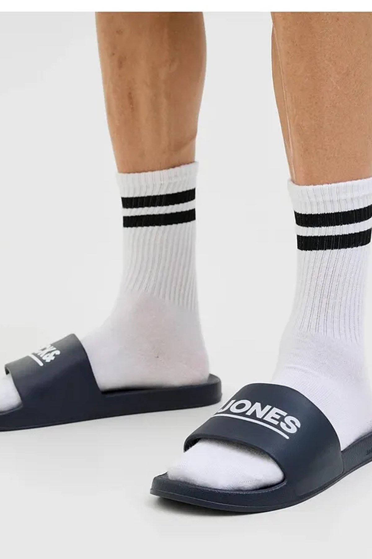 Jack & Jones Jfwollie Slider Ln Erkek Terlik 12236477 Lacivert