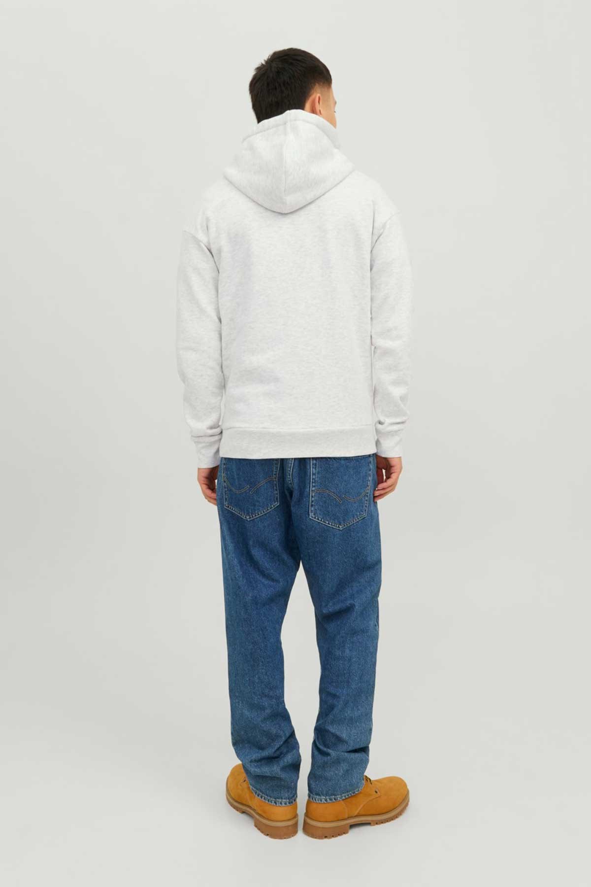 Jack & Jones Jjejosh Erkek Sweatshirt 12236513 Beyaz