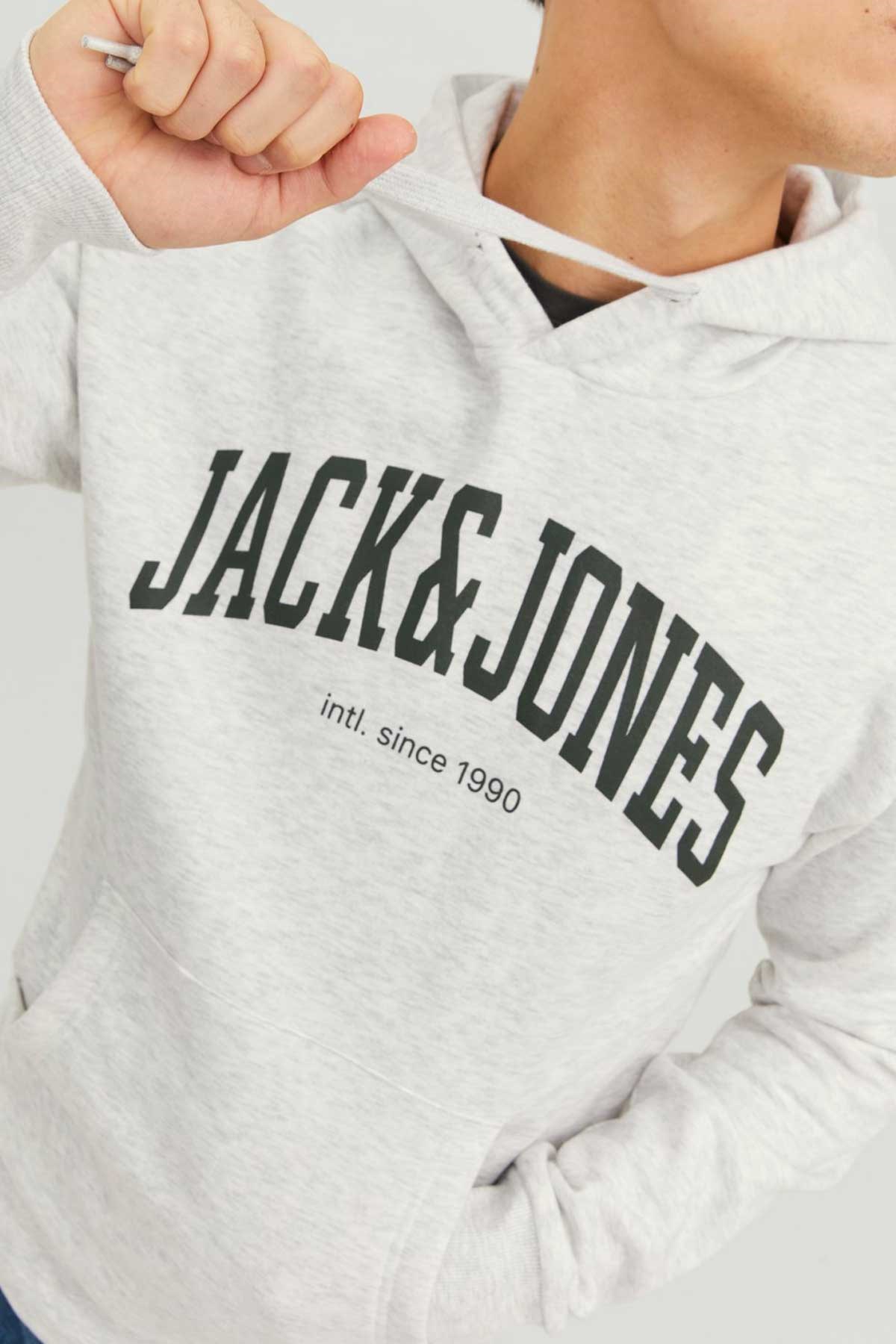 Jack & Jones Jjejosh Erkek Sweatshirt 12236513 Beyaz