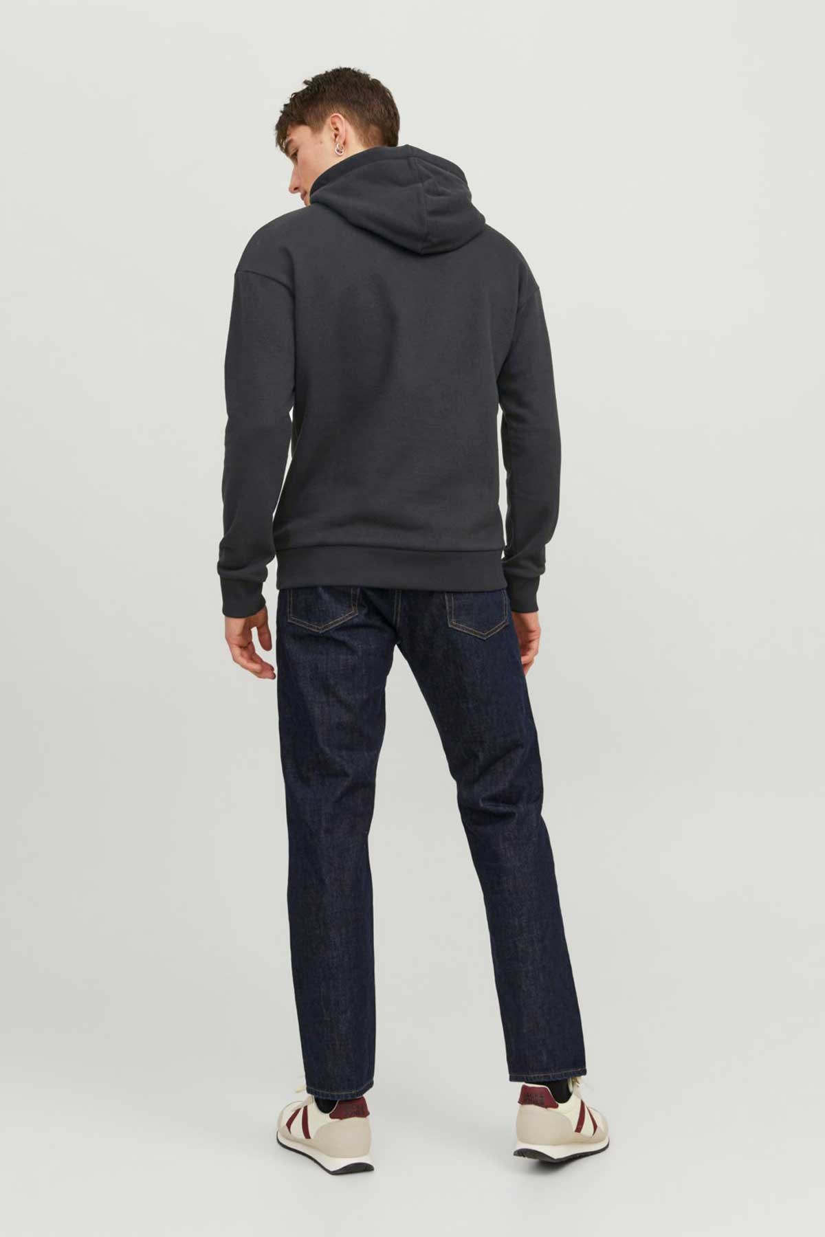 Jack & Jones Jjejosh Erkek Sweatshirt 12236513 Siyah