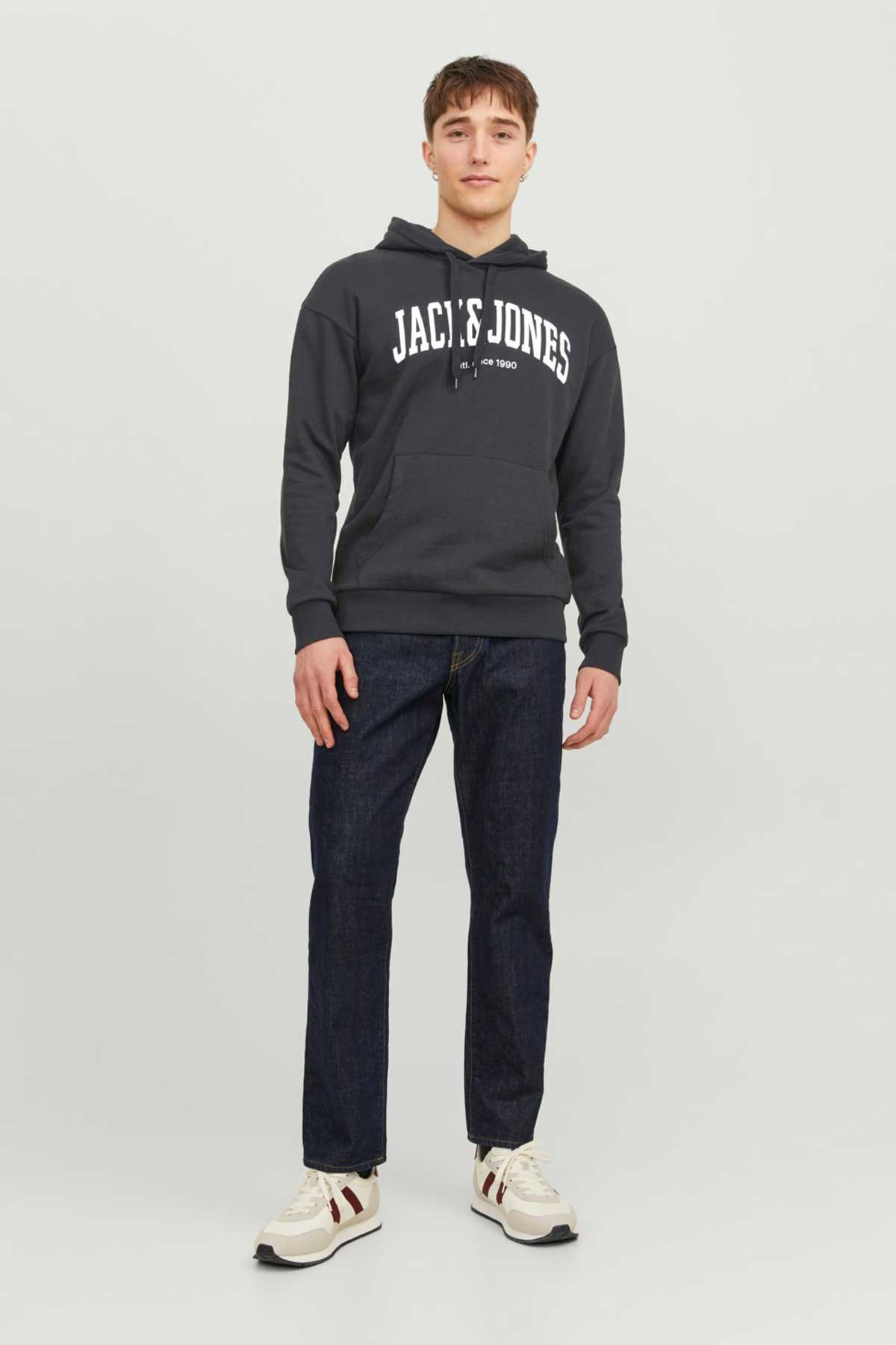Jack & Jones Jjejosh Erkek Sweatshirt 12236513 Siyah