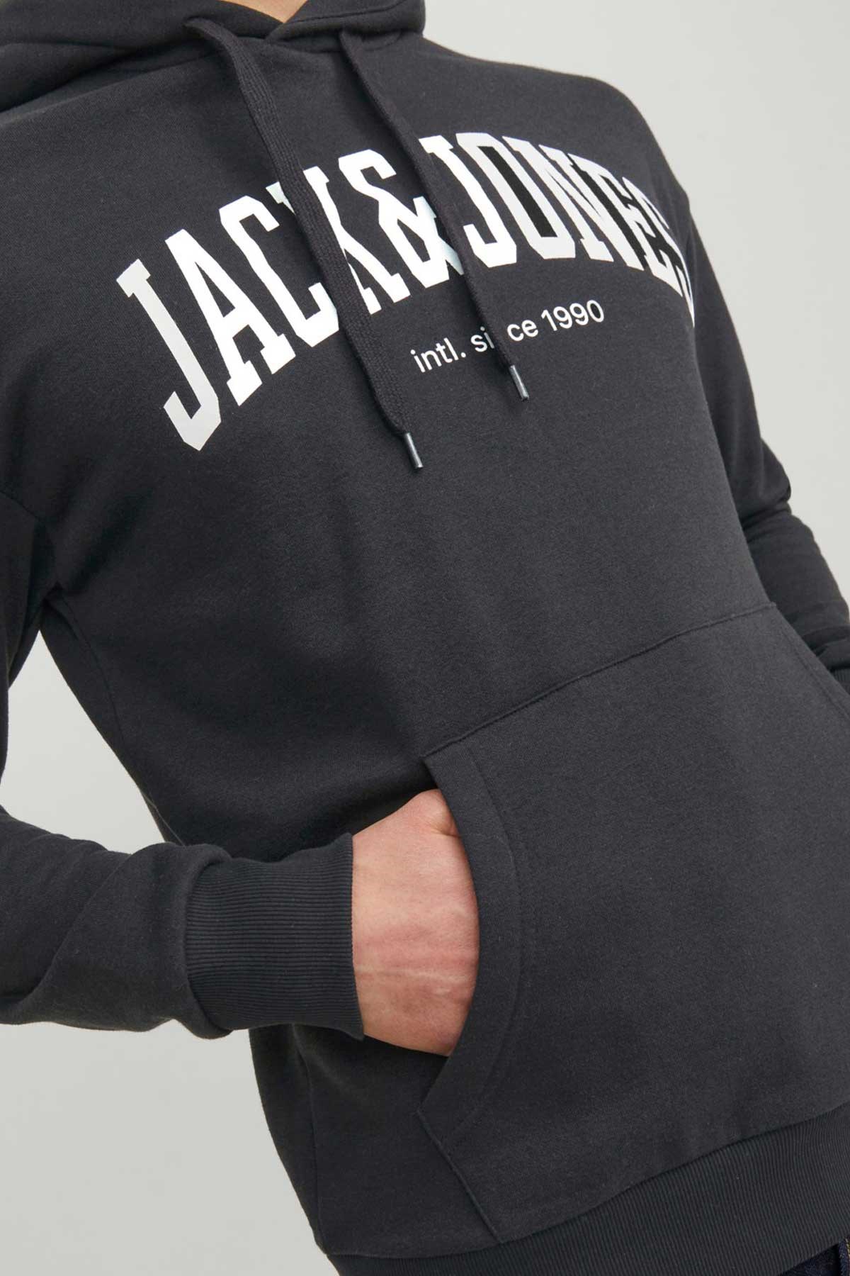Jack & Jones Jjejosh Erkek Sweatshirt 12236513 Siyah