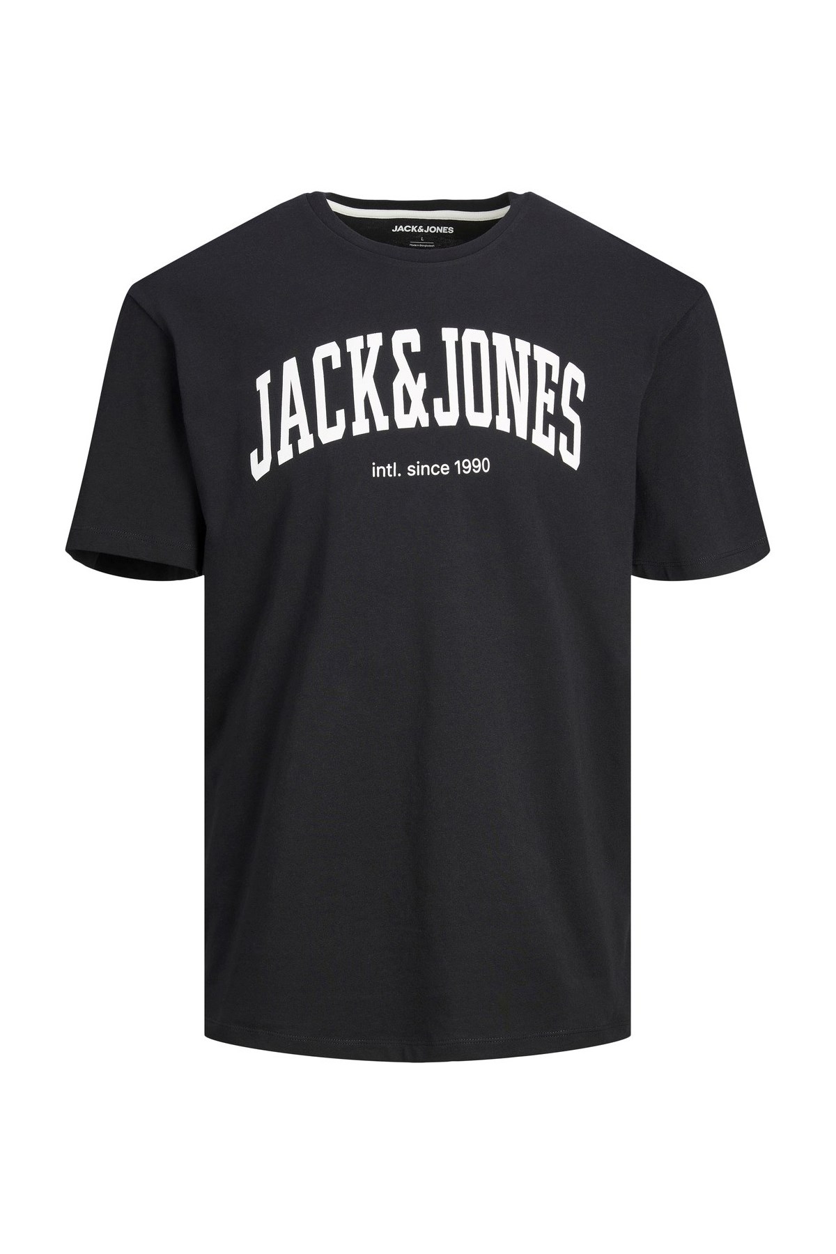 Jack & Jones Erkek Tişört 12236514 Siyah