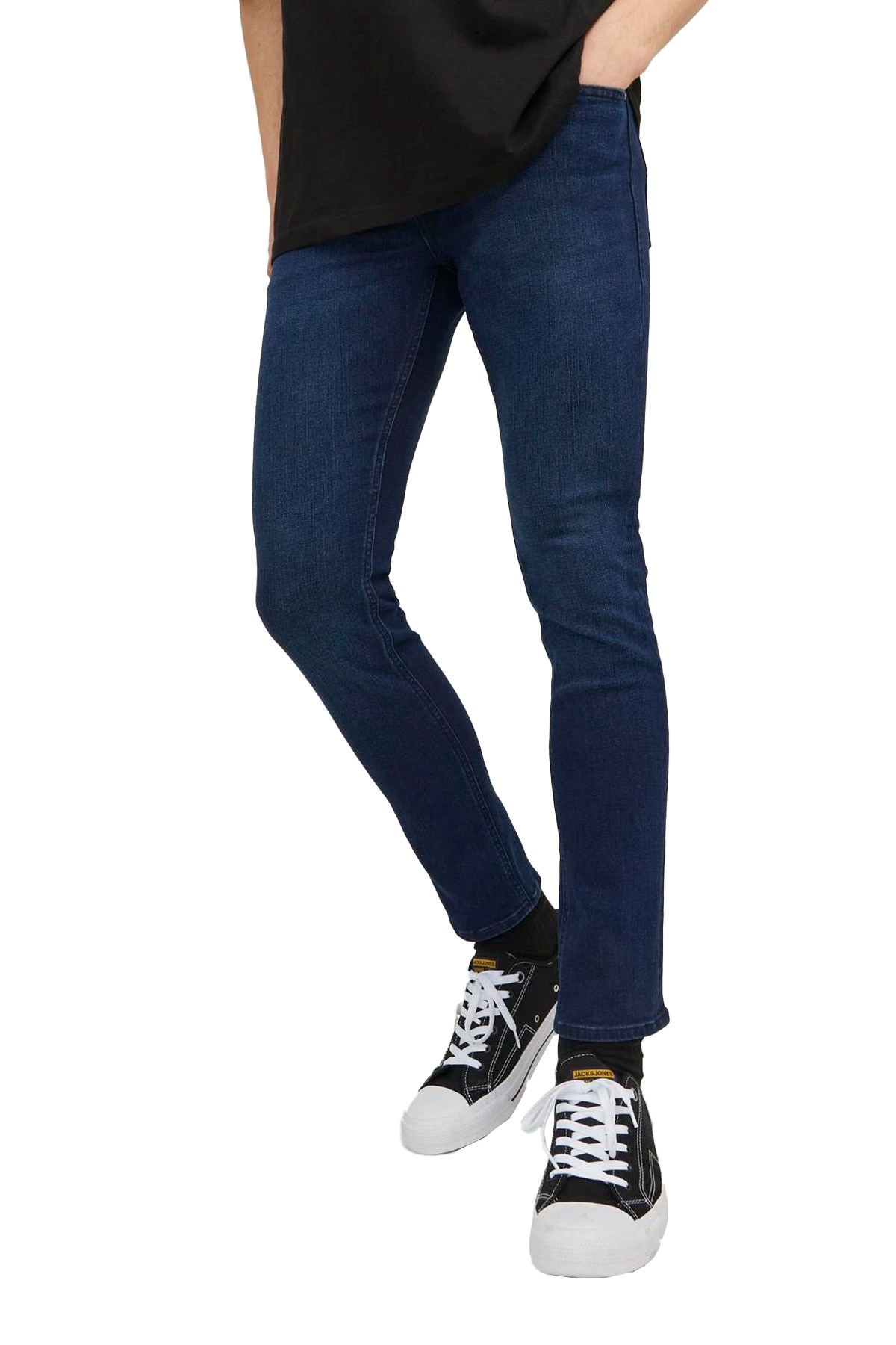 Jack & Jones Erkek Jeans 12237358 Mavi
