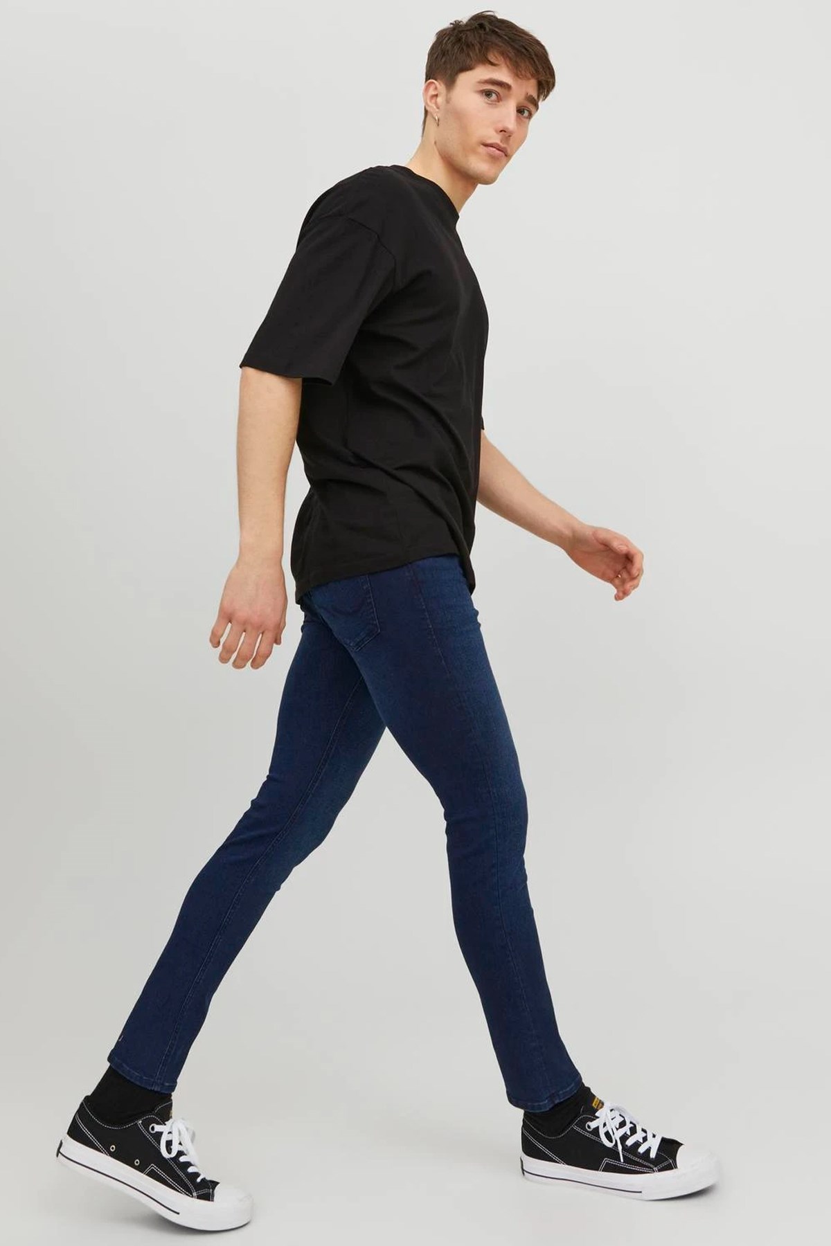 Jack & Jones Erkek Jeans 12237358 Mavi