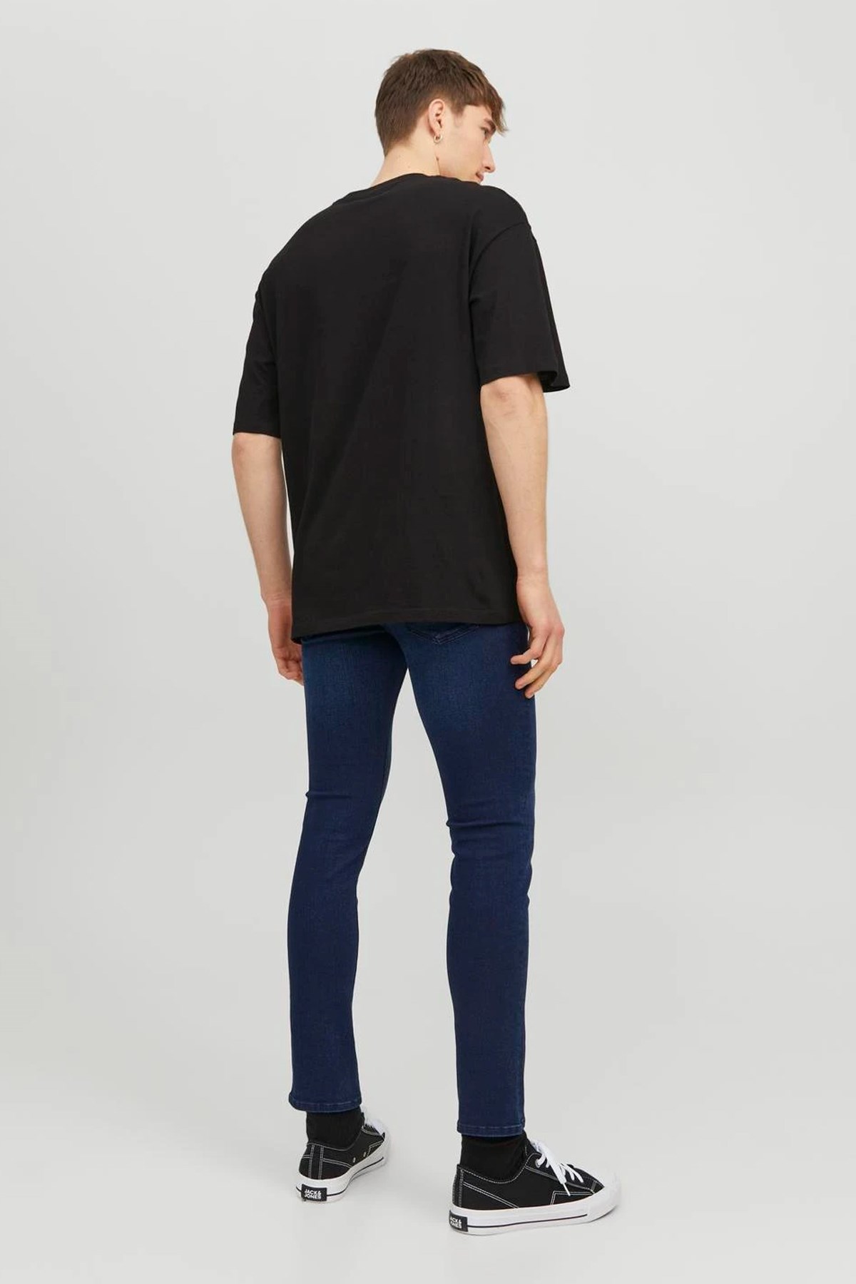 Jack & Jones Erkek Jeans 12237358 Mavi