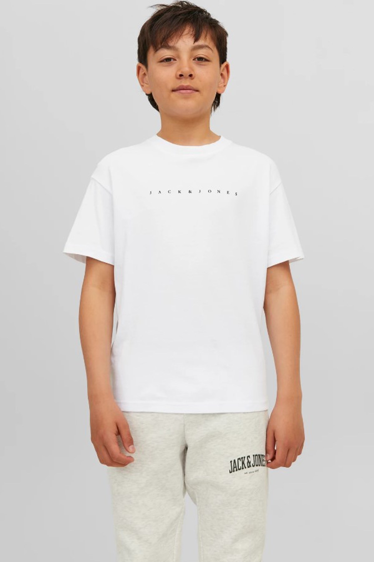 Jack & Jones Jjestar Çocuk Tişört 12237435 Beyaz