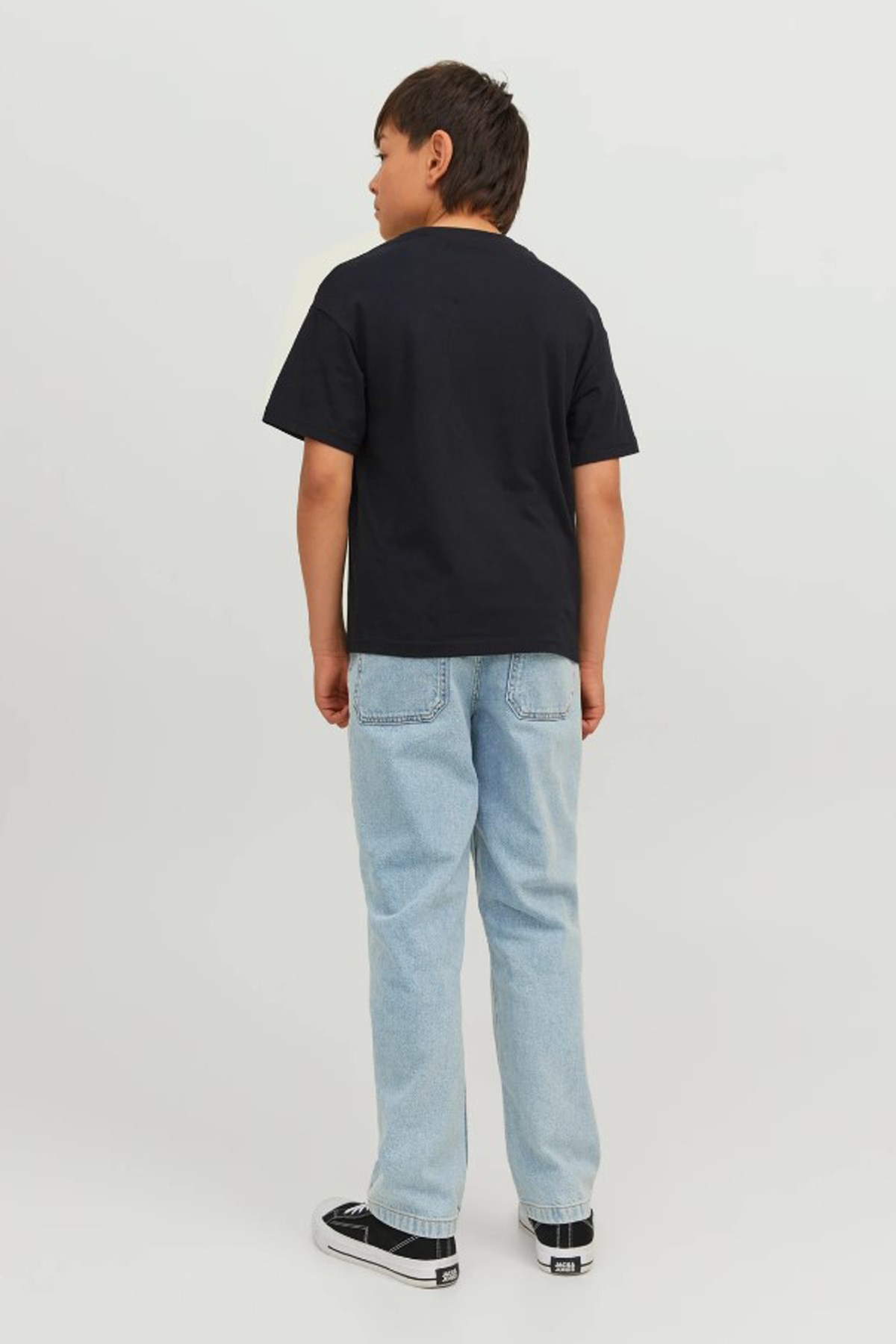 Jack & Jones Jjestar Çocuk Tişört 12237435 Siyah