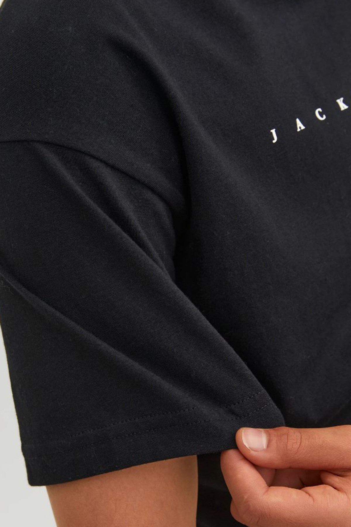 Jack & Jones Jjestar Çocuk Tişört 12237435 Siyah